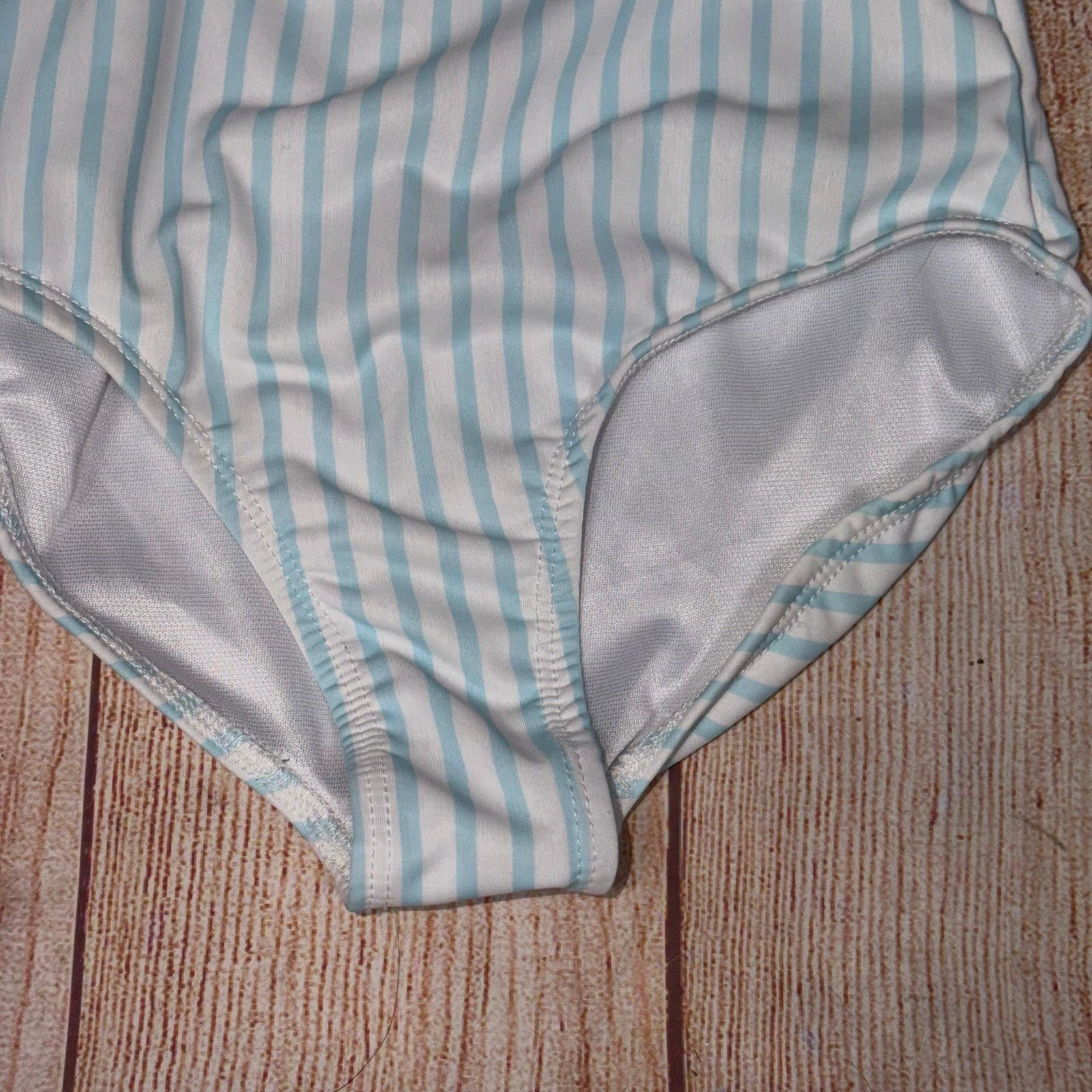 Other Young Hearts Swim Striped One-Piece Swimsuit Size 6 Size ONE SIZE - 4 Thumbnail