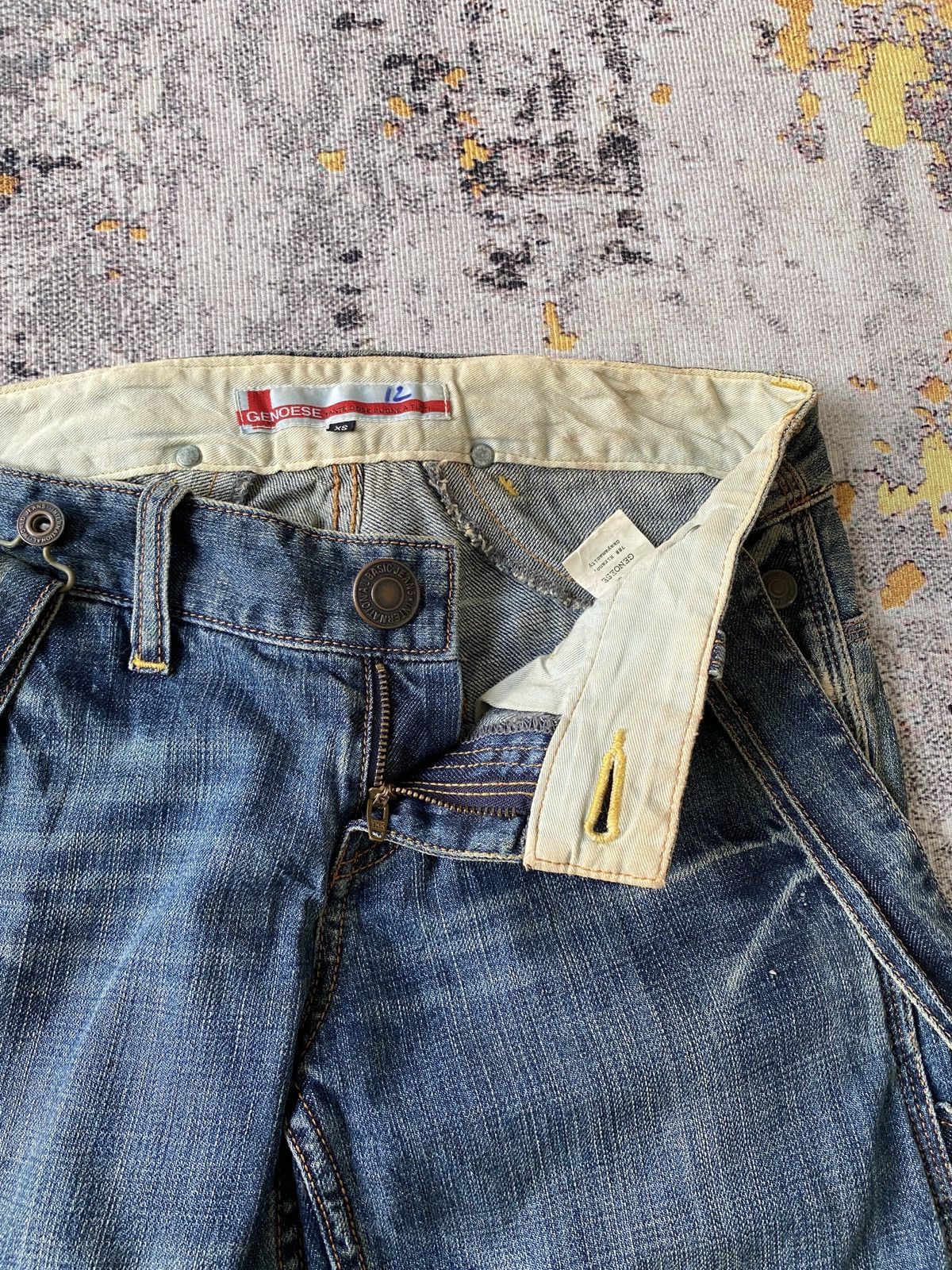 Japanese Brand Genose Japan Flare Jeans Size US 28 / EU 44 - 12 Thumbnail