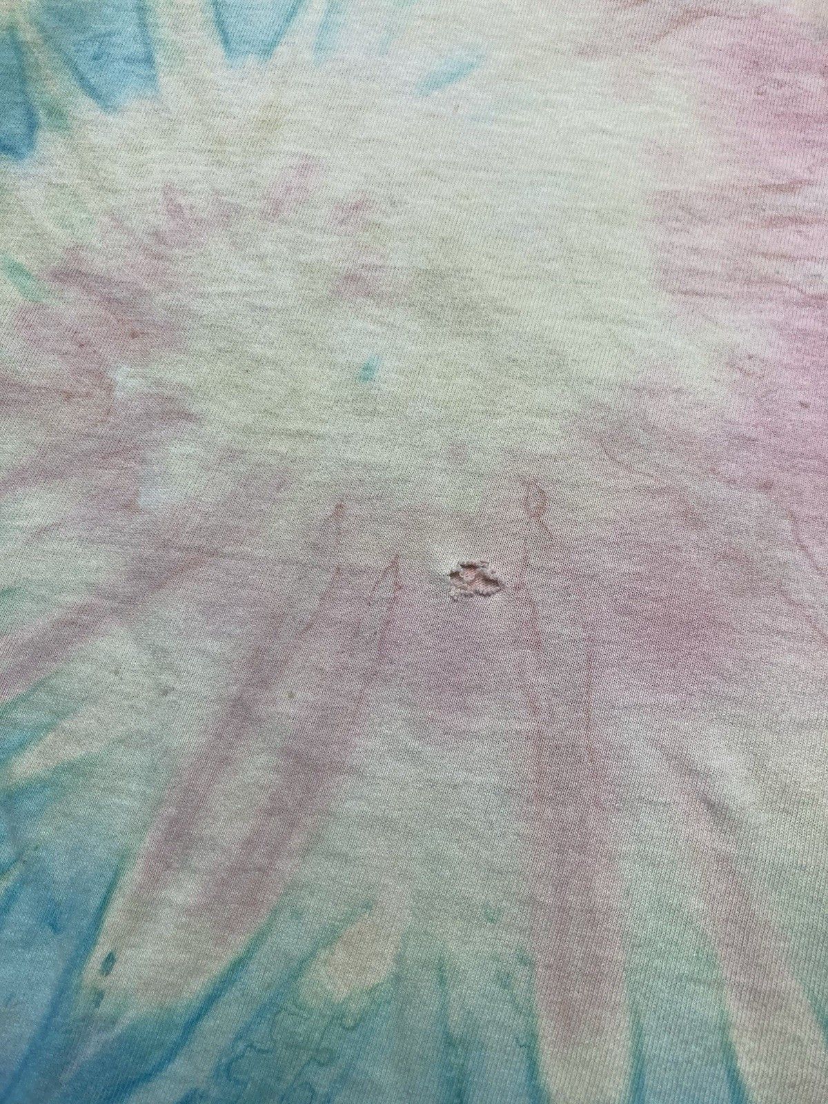 Vintage 90s tie dye t shirt faded distressed hippie men’s XL Size US XL / EU 56 / 4 - 3 Thumbnail
