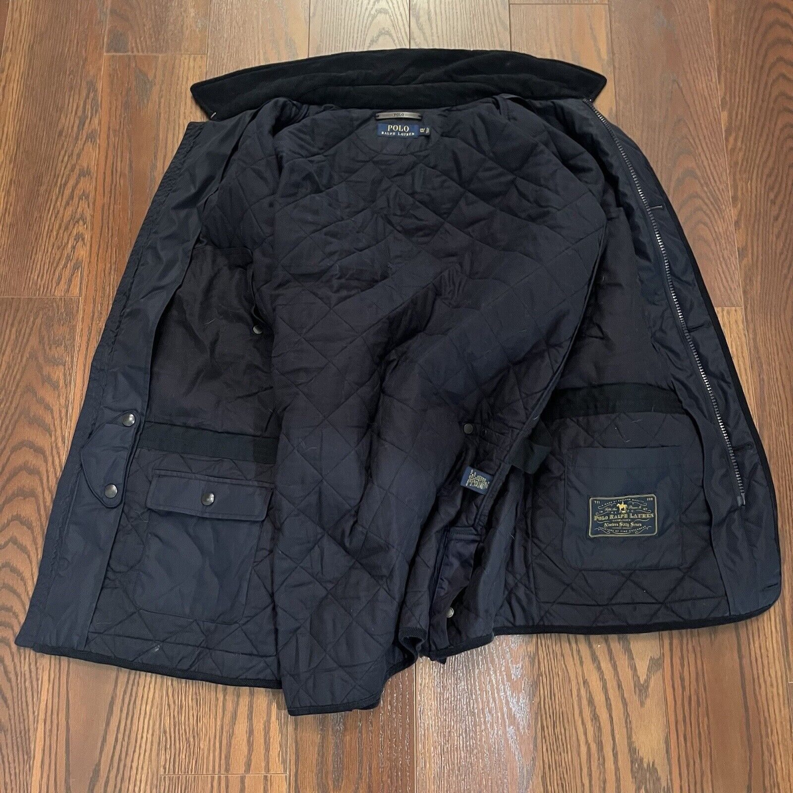 Ralph Lauren Polo Ralph Lauren Water Repellent Quilted Jacket 3XLT Navy Size US XXL / EU 58 / 5 - 5 Thumbnail