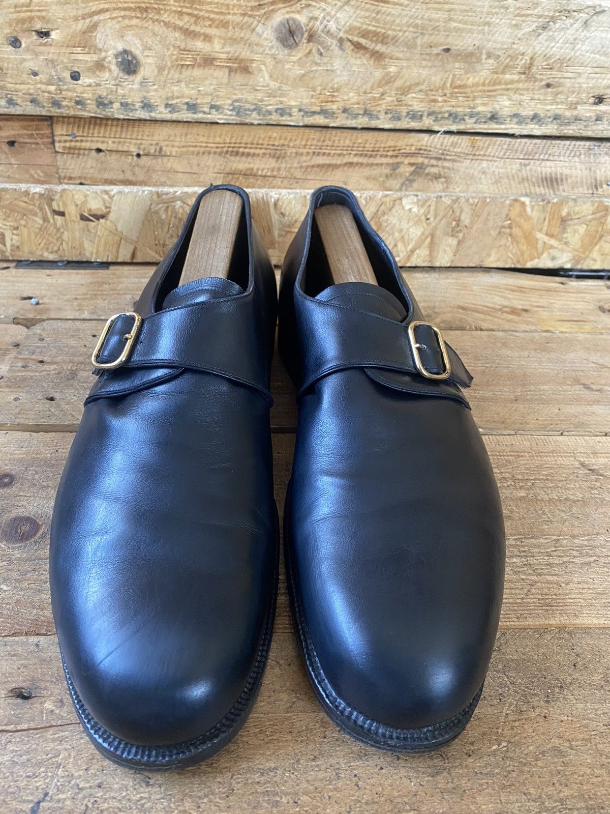 John Lobb John lobb monk strap black leather dress shoes uk12 ,Us13 Size US 13 / EU 46 - 2 Thumbnail