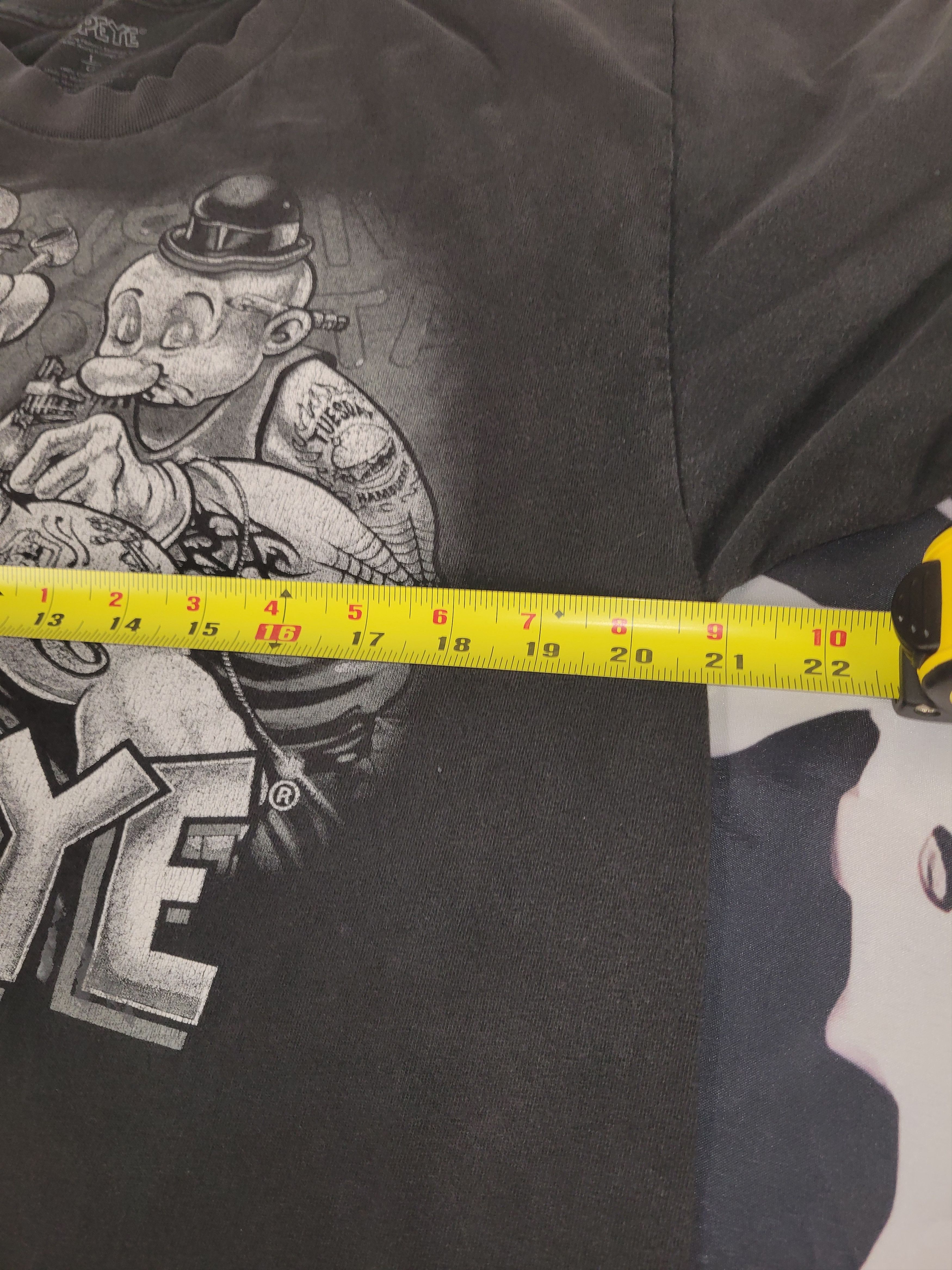 Other Popeye getting tatted up, black tshirt Size US L / EU 52-54 / 3 - 5 Thumbnail