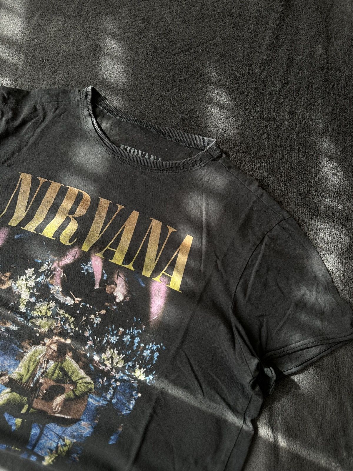 Band Tees × Nirvana × Vintage Vintage Nirvana Tee Curt Cobaine Size US S / EU 44-46 / 1 - 4 Thumbnail