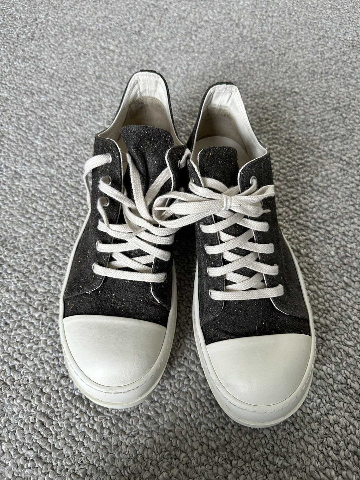 Rick Owens Drkshdw Ramones low seaweed Size US 10.5 / EU 43-44 - 4 Thumbnail
