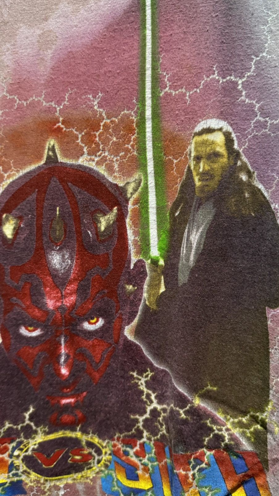 Star Wars Vintage 90s Star Wars Episode 1 Phantom Menace Size US XL / EU 56 / 4 - 6 Thumbnail