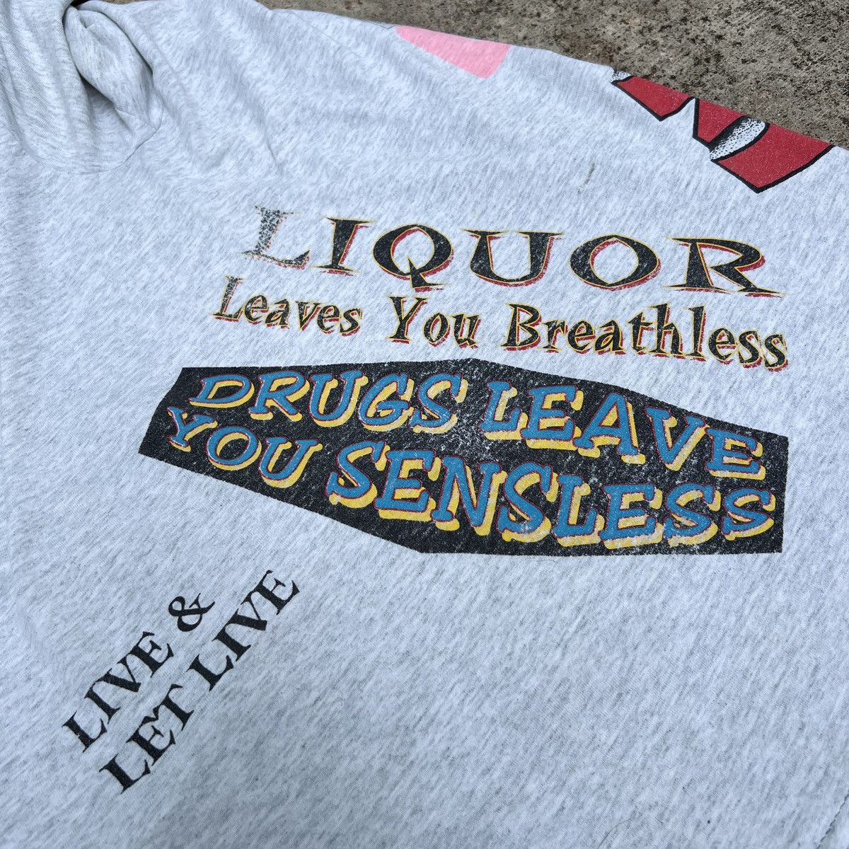 Vintage Vintage 90s Lord’s Gym God Jesus Bible Holy Tee 2XL Size US XXL / EU 58 / 5 - 15 Thumbnail