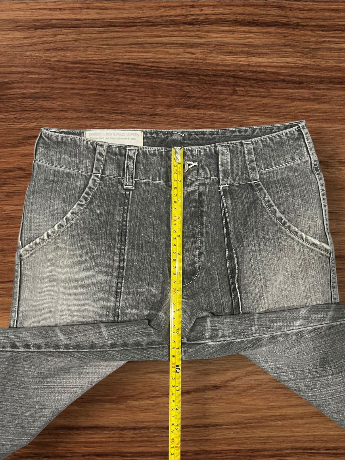 Johnbull Vintage Japanese John Bull Distressed Military Baker Jeans Size US 29 - 16 Thumbnail