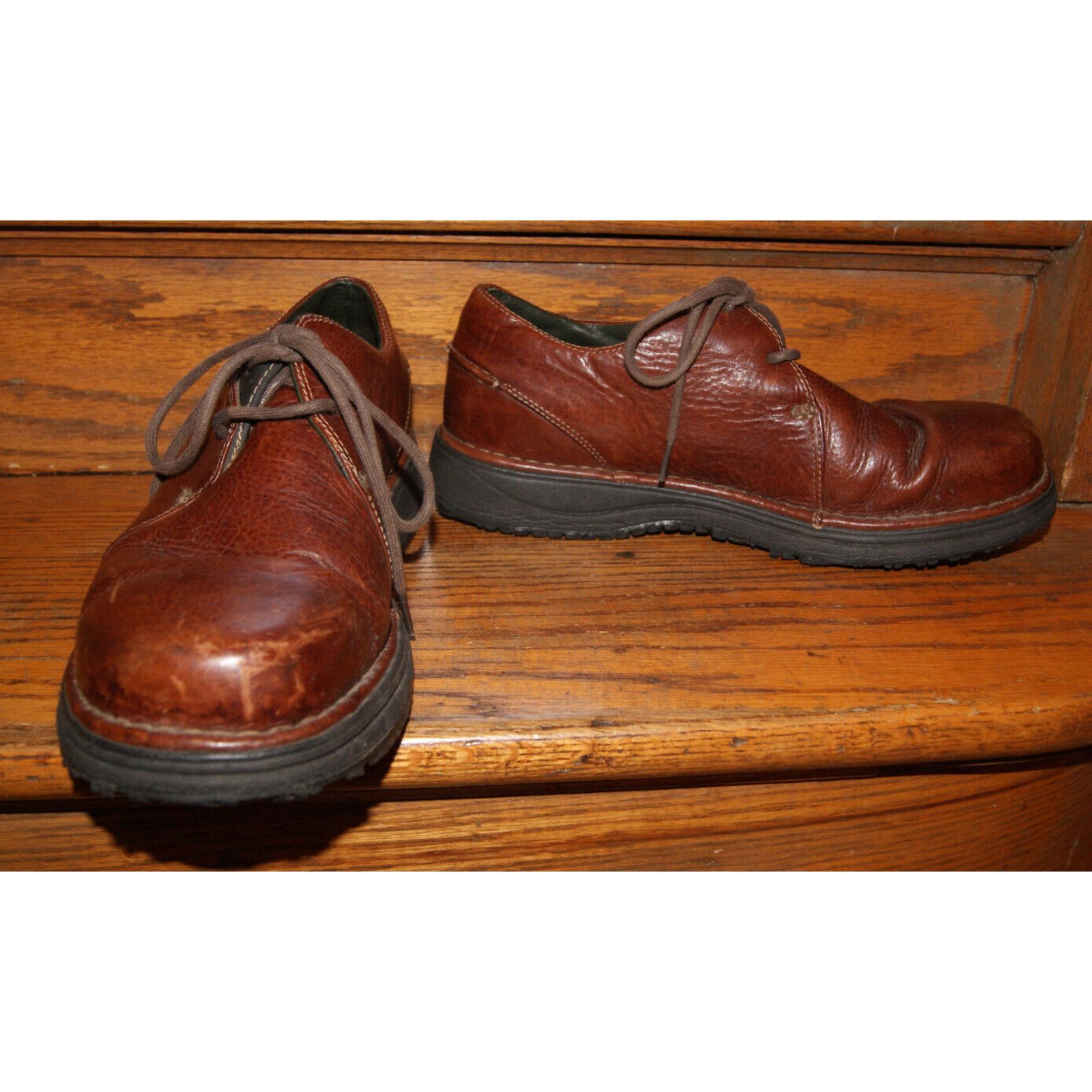Dunham DUNHAM ASPEN 9810SB BROWN LEATHER OXFORD MENS 13 D Size US 13 / EU 46 - 4 Thumbnail
