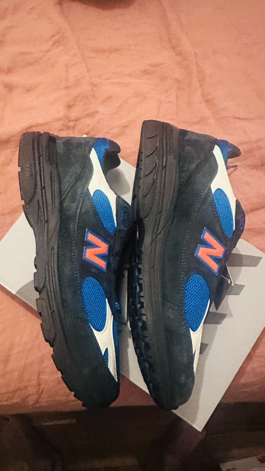 Kith × New Balance New Balance 993 MiUSA Kith Madison Square Garden Navy Size US 12 / EU 45 - 7 Thumbnail