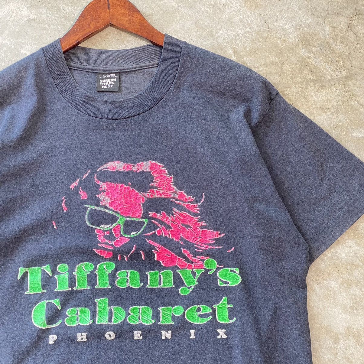 Vintage Vintage 90s Tiffany’s Cabaret Strip Club Tee Size US L / EU 52-54 / 3 - 1 Thumbnail