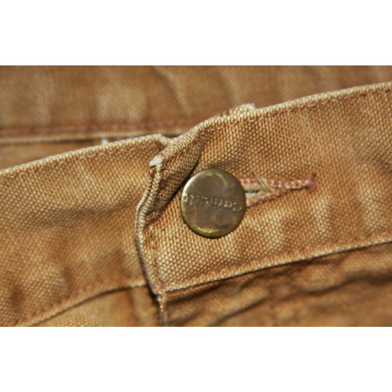 Carhartt Carhartt Men's Work Pants 38x32 Brown Utility Carpenter USA Size US 38 / EU 54 - 4 Thumbnail