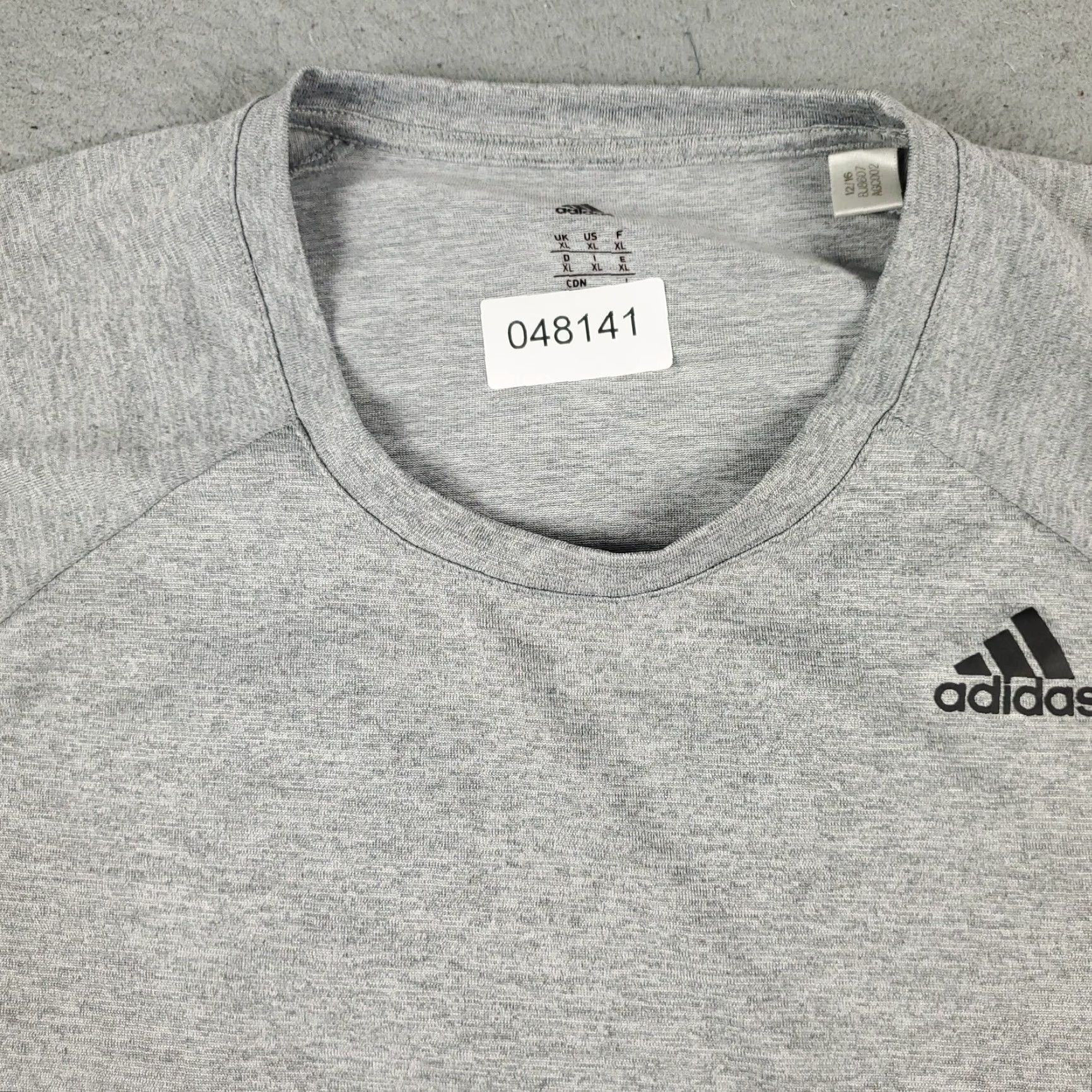 Adidas Adidas T Shirt Mens XL Gray Short Sleeve Crew Neck Pullover Logo Activewear Casual Sports XL Men Gps Size US XL / EU 56 / 4 - 2 Thumbnail