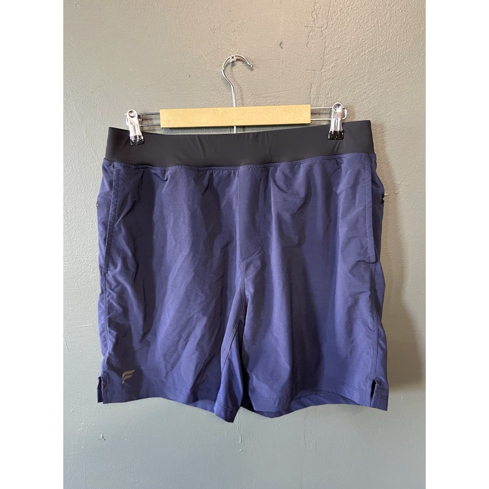 Fabletics Fabletics Mens Athletic Shorts Blue XL Drawstring Regular Size XL Mens Sports Shorts Size US 36 / EU 52 - 2 Thumbnail