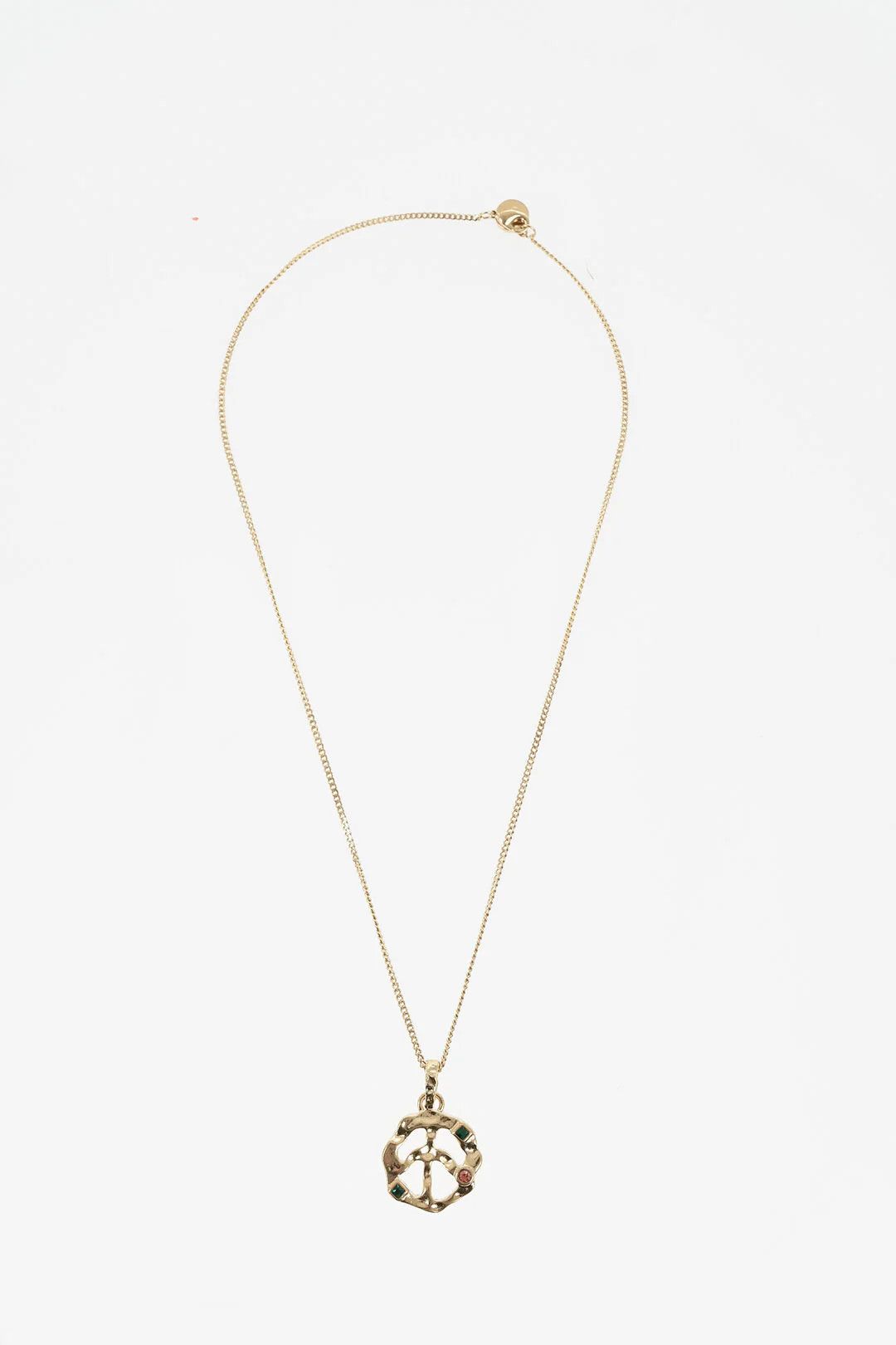 Palm Angels og1mm0326 Size: OS / Brass Chain Necklace in Gold Size ONE SIZE - 1 Thumbnail