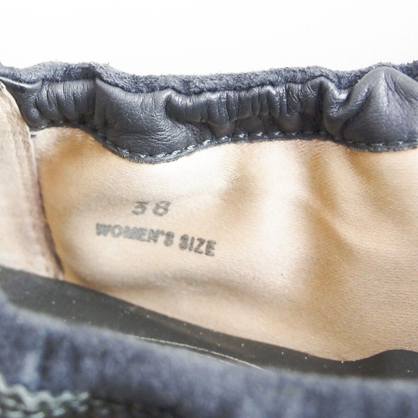 Tod's Tod's Tasseled Flats Blue Suede Gray Pat Leather EU 38 US 8 Size US 8 / IT 38 - 6 Thumbnail