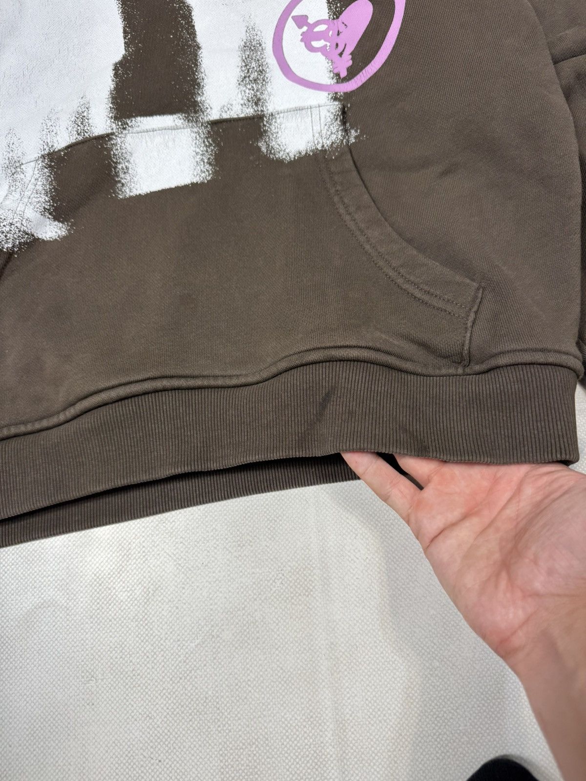 Vintage Make More Money Brown Y2k Baggy Hoodie CPFM style Size US M / EU 48-50 / 2 - 4 Thumbnail