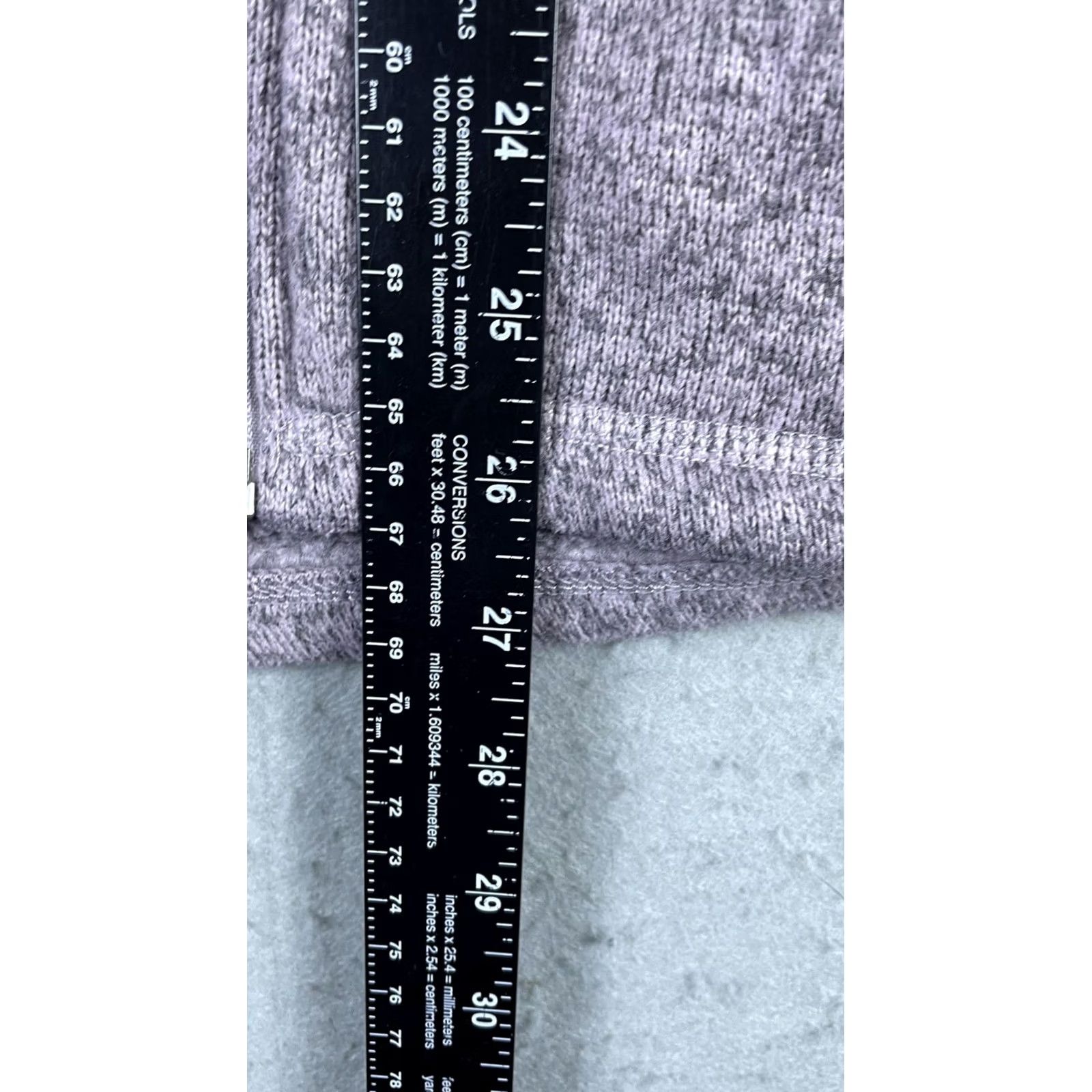 The North Face The North Face Jacket Womens M Purple Fleece Full Zip Outdoor Warm Casual Travel Size M / US 6-8 / IT 42-44 - 5 Thumbnail