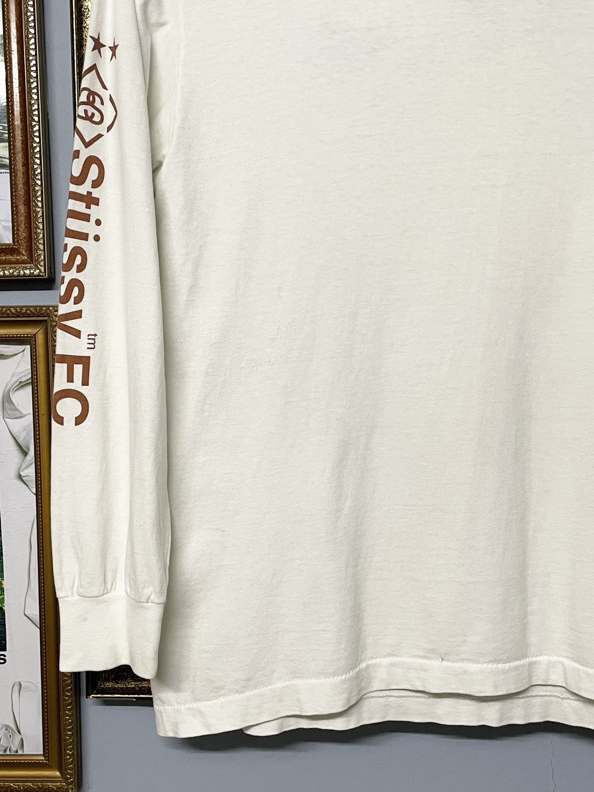 Stussy Vintage 90S Designer Stussy Single Stitch Footbal Soccer Size US XL / EU 56 / 4 - 7 Thumbnail