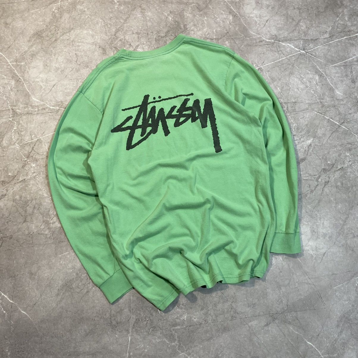 Stussy STUSSY BIG LOGO LONG SLEEVE STREETWEAR Size US M / EU 48-50 / 2 - 1 Thumbnail