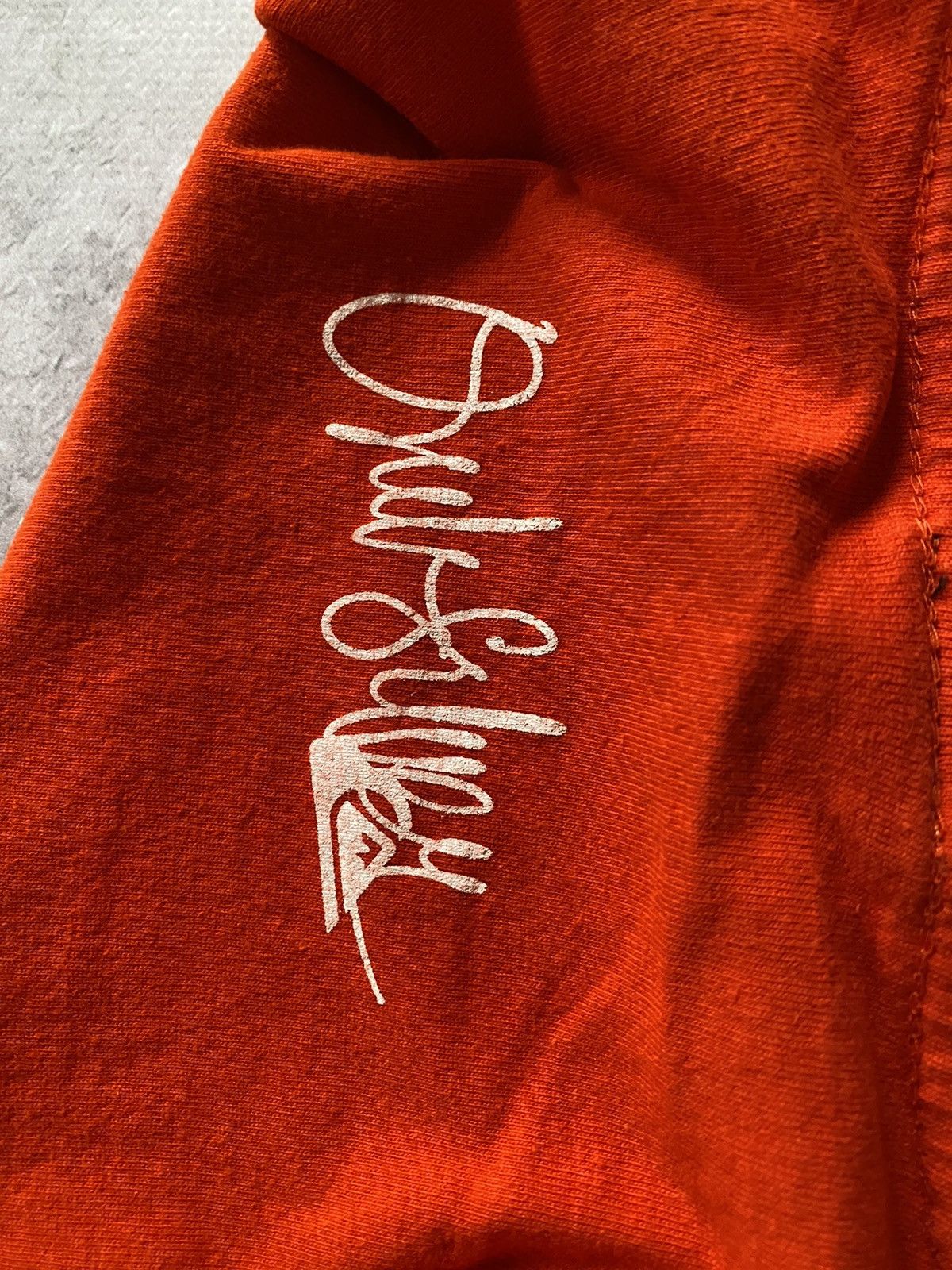 Quicksilver × Quiksilver × Vintage Rare 90s Quiksilver Big Logo Surf Style Y2K Orange T shirt Size US XL / EU 56 / 4 - 11 Thumbnail