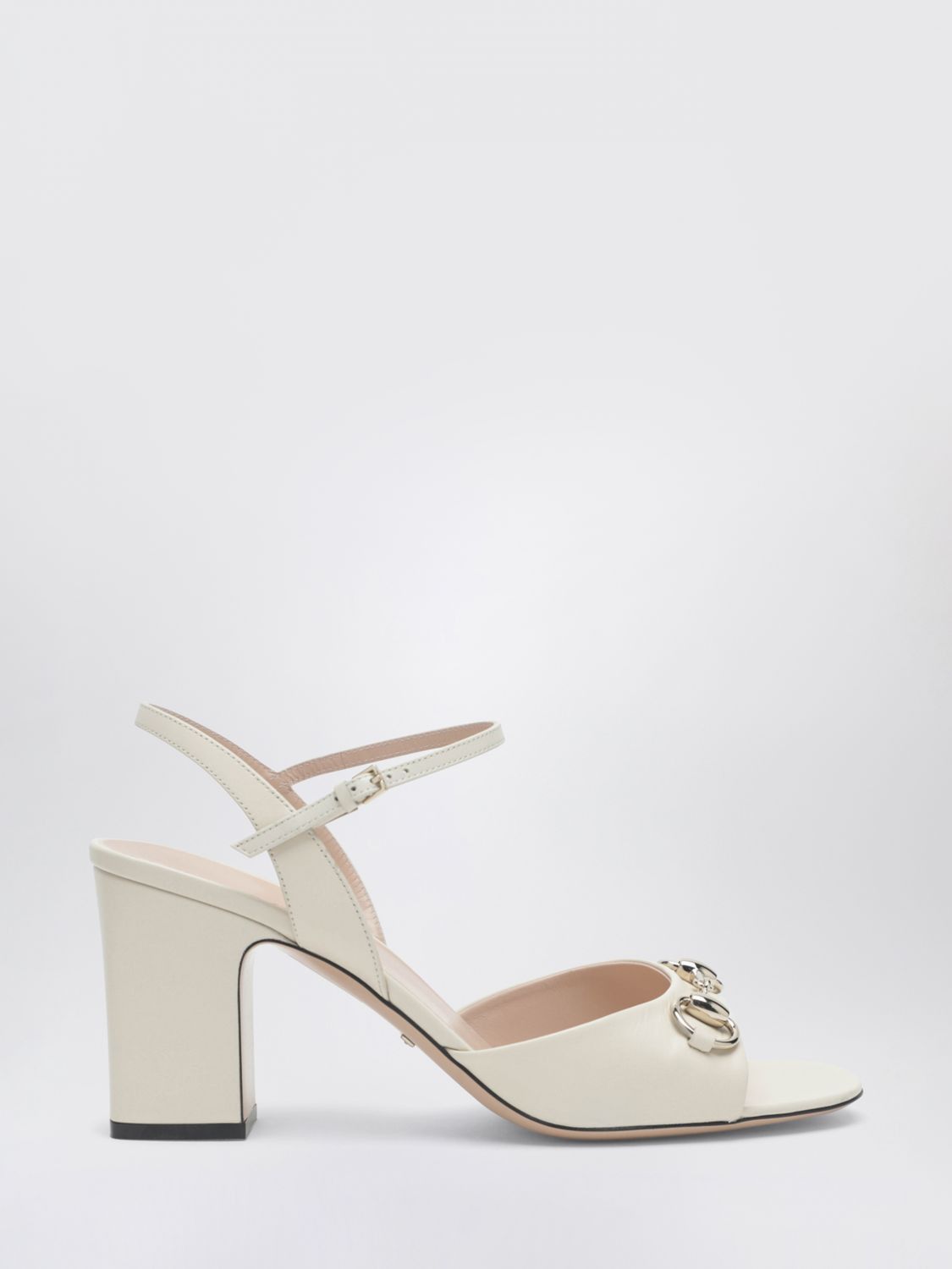 Gucci Gucci Heeled Sandal Woman White Size US 7 / IT 37 - 1 Thumbnail