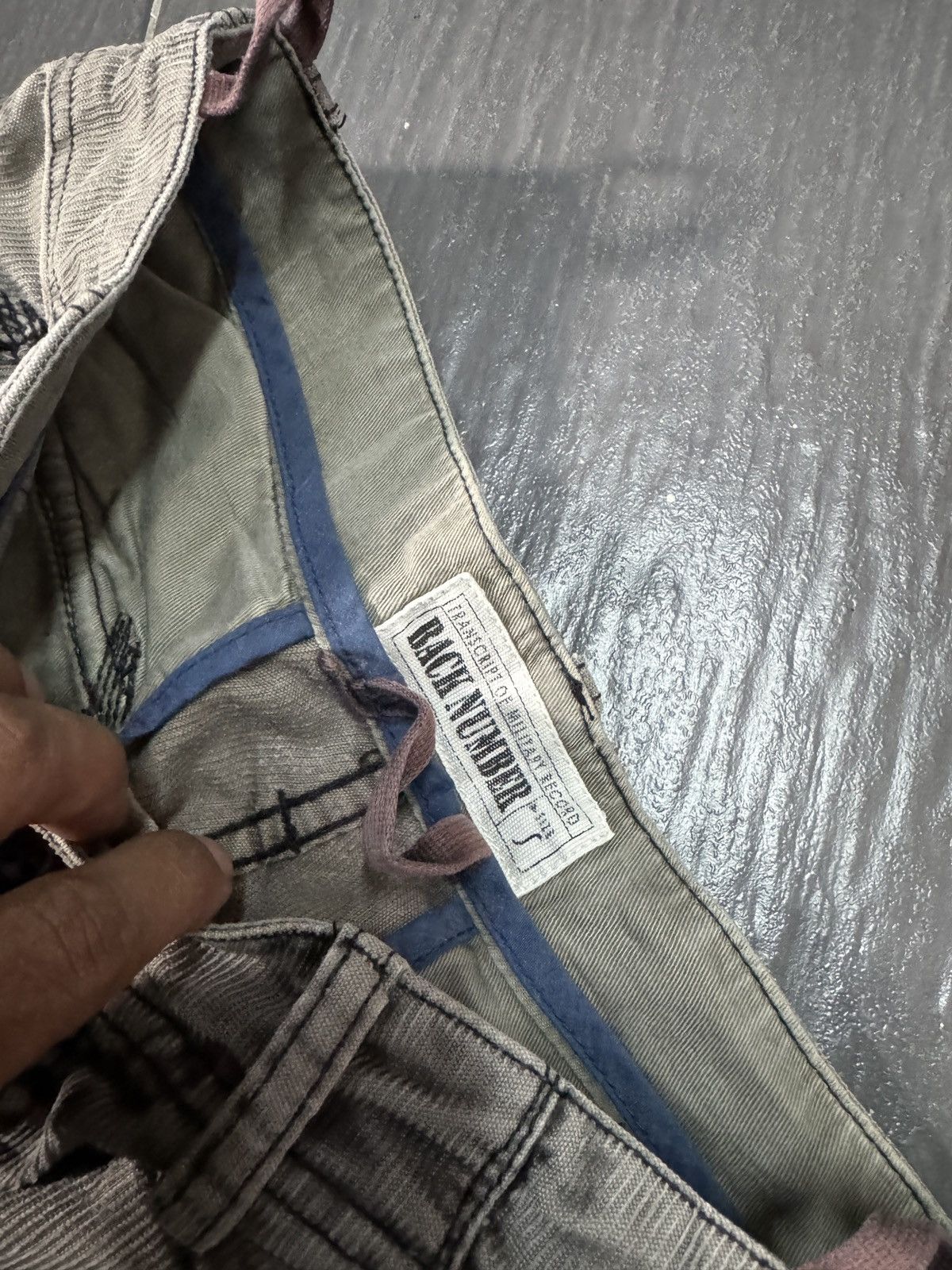 Japanese Brand × Seditionaries × Surplus Research BACK NUMBER SURPLUS STYLE CARGO PANTS Size US 30 / EU 46 - 3 Thumbnail