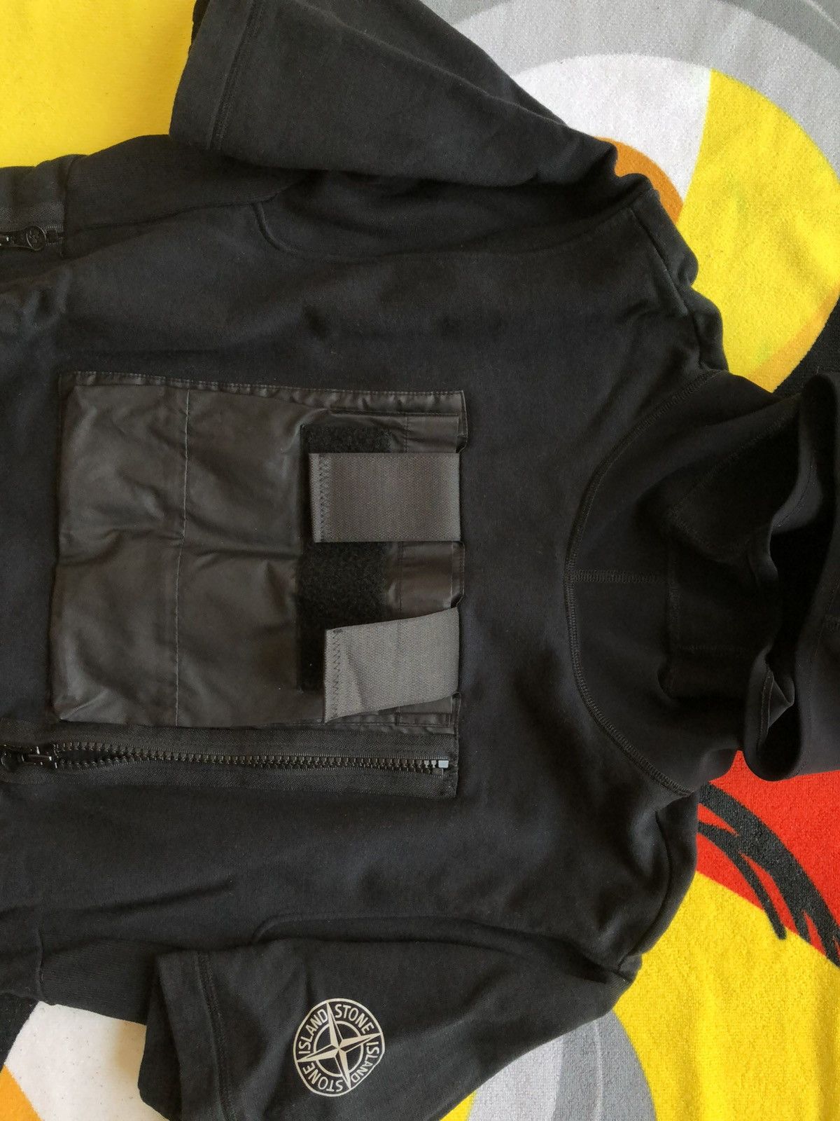Stone Island Stone Island Utility Pocket Pullover Jumper hooded mussola Size US L / EU 52-54 / 3 - 9 Thumbnail