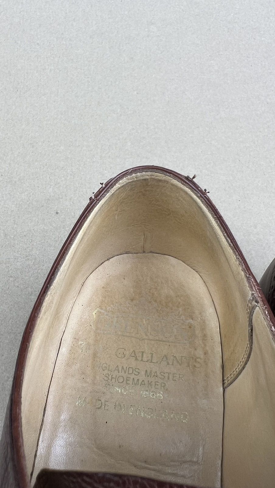 Grenson GRENSON Derby Leather Shoes Made in England Brown Men’s Size US 10.5 / EU 43-44 - 15 Thumbnail