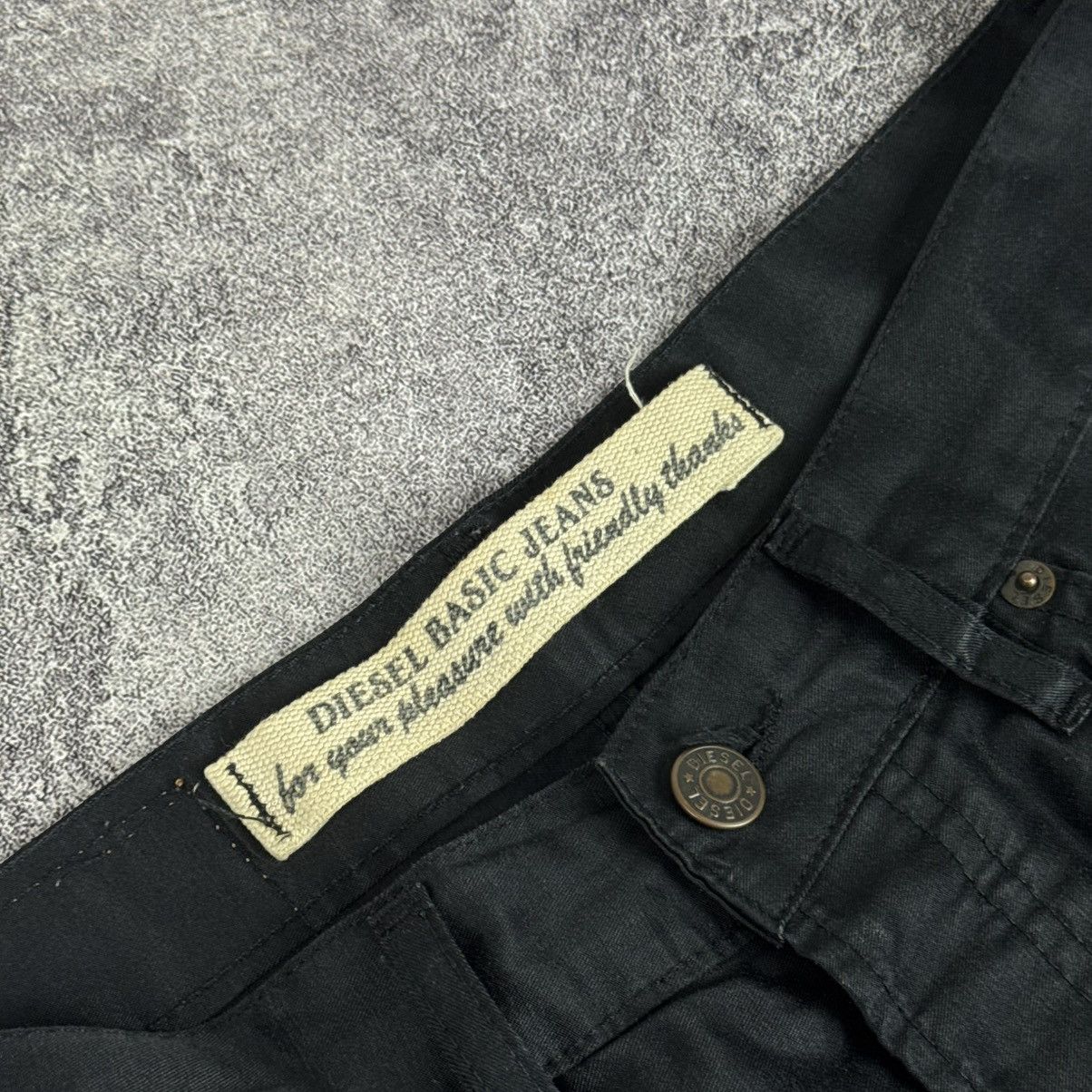 Diesel Diesel Basic Pants Black Straight Leg / Denim Division Size US 31 - 7 Thumbnail