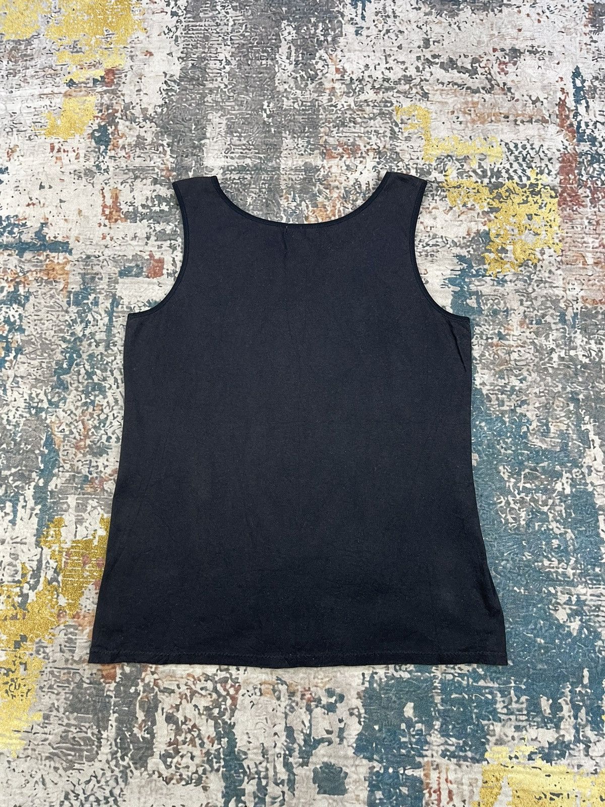 Issey Miyake Issey Miyake Plantation All Black Tank Top Size M / US 6-8 / IT 42-44 - 2 Thumbnail