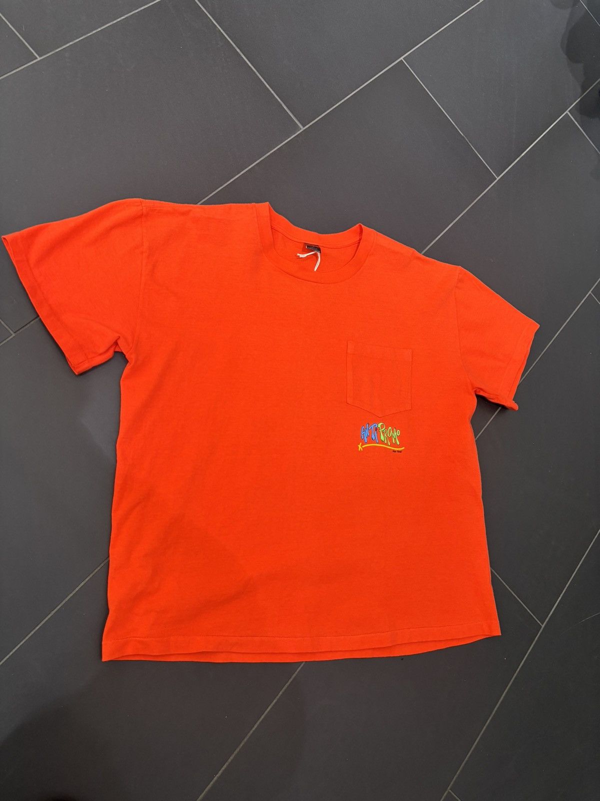 Matty Boy Matty Boy Anti Promo Tee ‘Orange’ Size US L / EU 52-54 / 3 - 1 Thumbnail