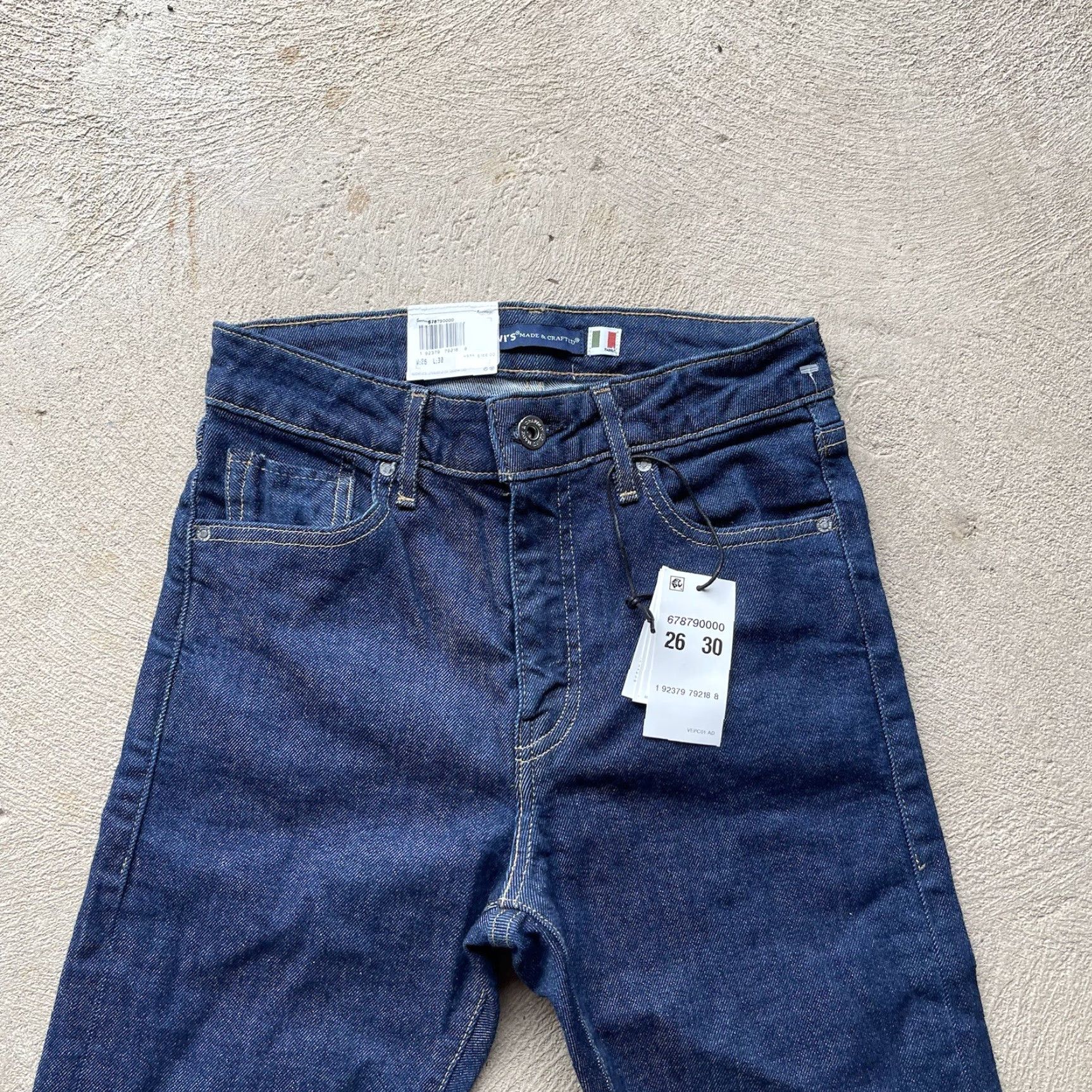 Levi's Levi's Jeans Women 26x30 Blue 721 Skinny Denim Pants Selvedge Made Crafted NEW Size 26" / US 2 / IT 38 - 2 Thumbnail