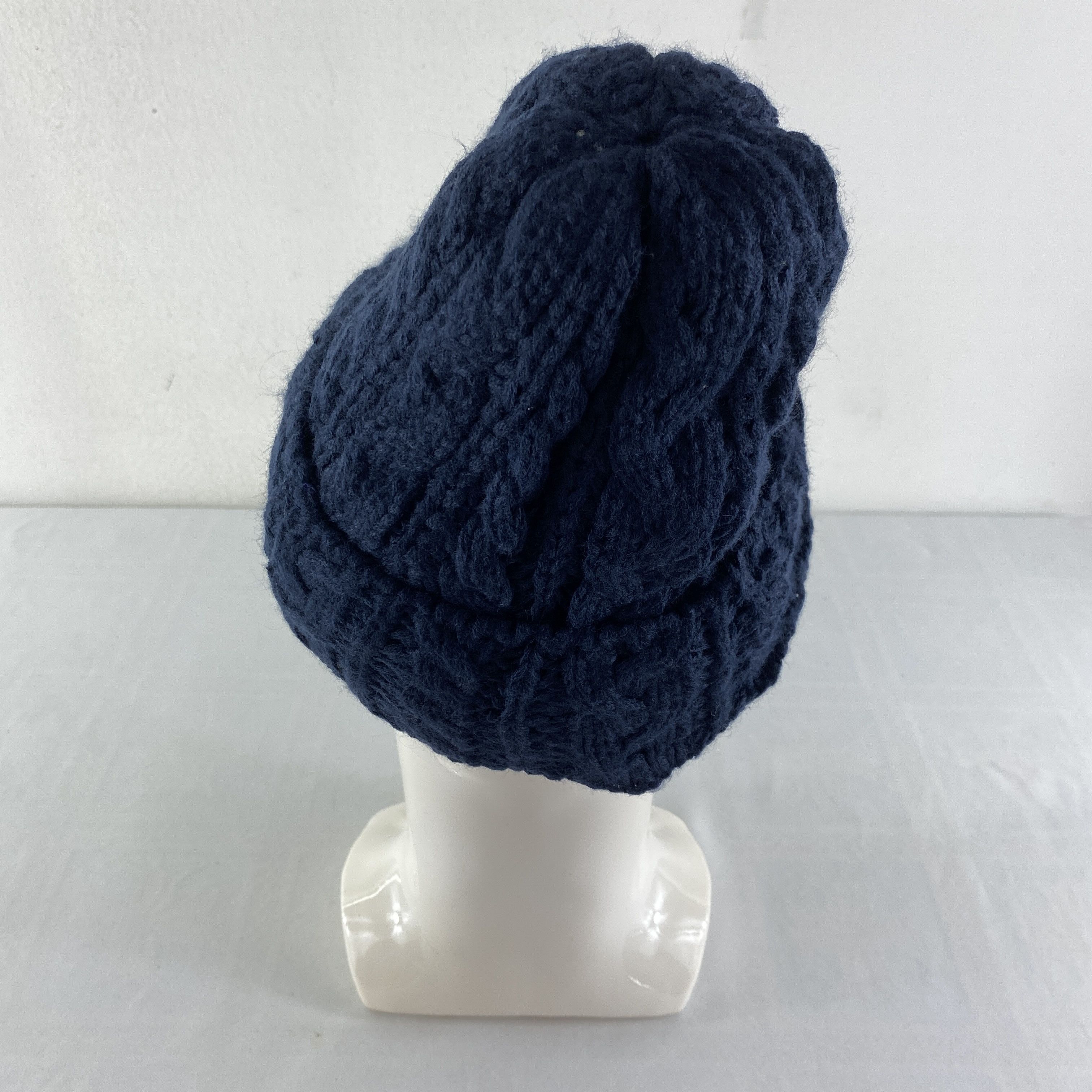 Japanese Brand Rare Plain Design Snow Cap Hat Beanie -BN649 Size ONE SIZE - 3 Thumbnail
