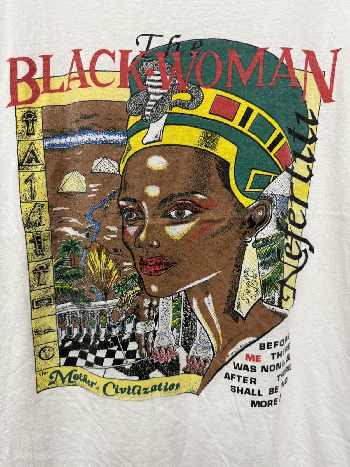 Vintage Vintage 90's Women March Black History Graphic Tee Size US L / EU 52-54 / 3 - 2 Thumbnail