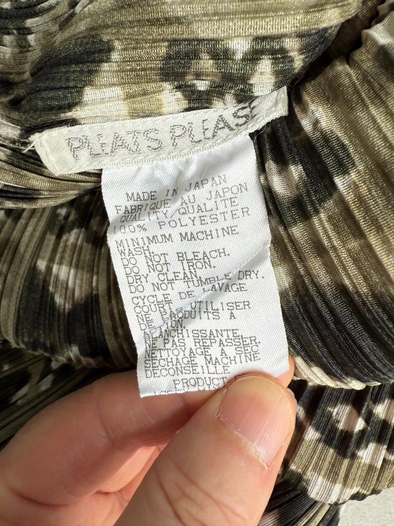 Issey Miyake Issey Miyake size:3 Dark green and black two-tone pleated Size M / US 6-8 / IT 42-44 - 6 Thumbnail