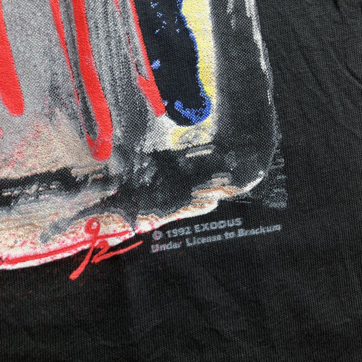 Band Tees × Vintage VINTAGE BAND TEES EXODUS FORCE OF HABIT RALPH STEAD BROCKUM Size US M / EU 48-50 / 2 - 2 Thumbnail