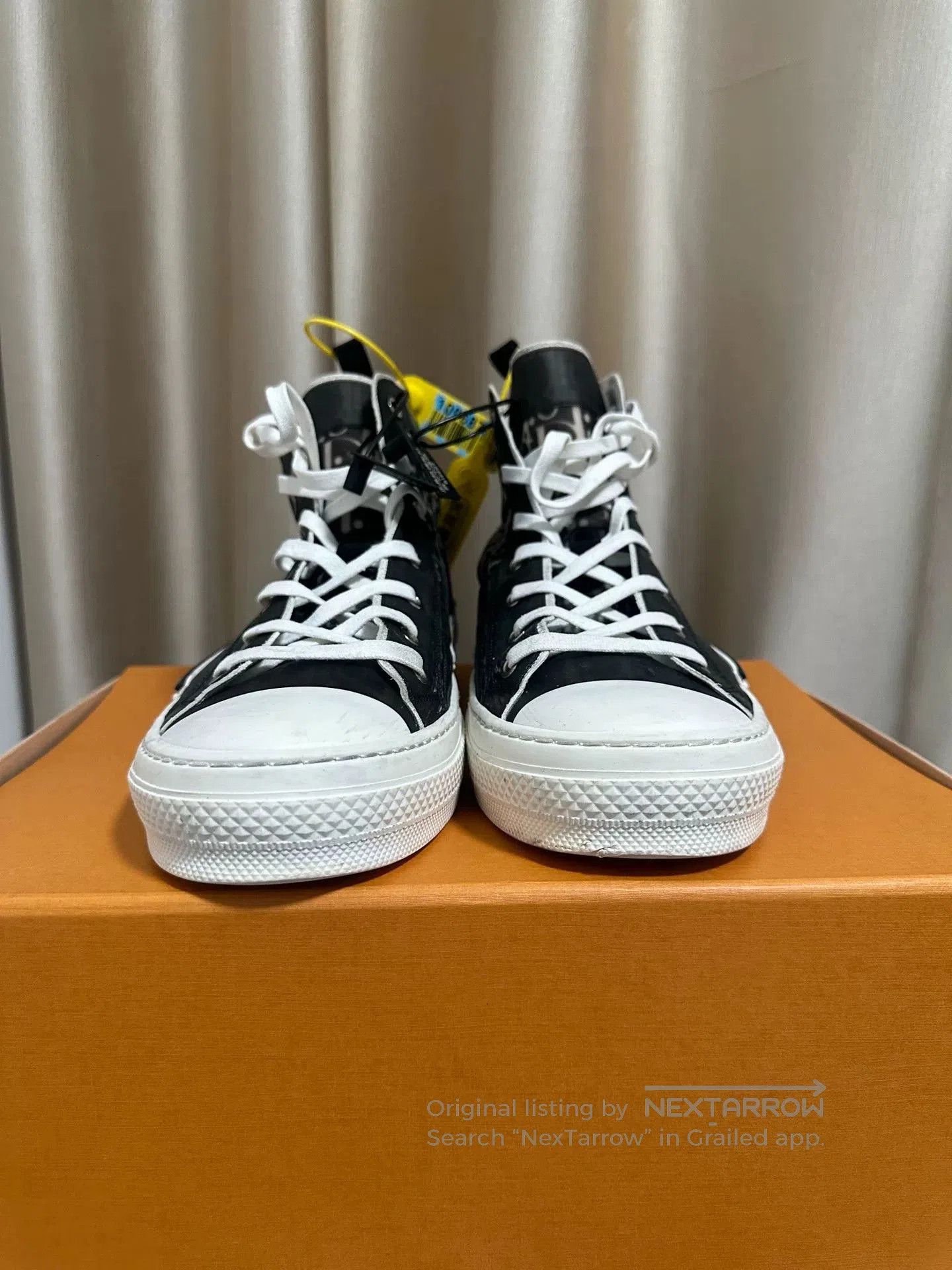 Dior Dior B23 Black and White High. Size US 12 / EU 45 - 2 Thumbnail