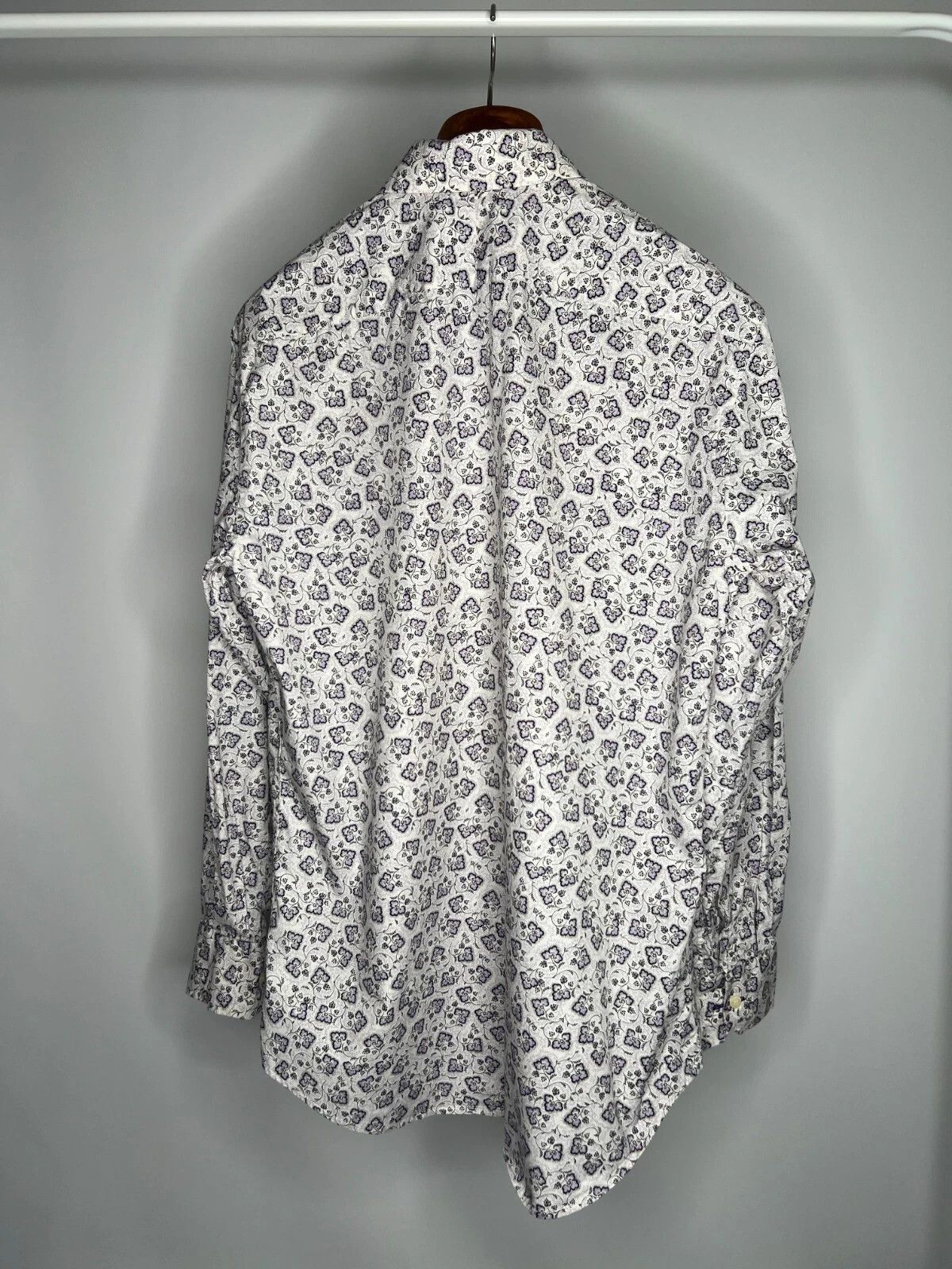 Paul Smith Paul Smith London Men Floral Pattern Long Sleeve Shirt Size US M / EU 48-50 / 2 - 9 Thumbnail