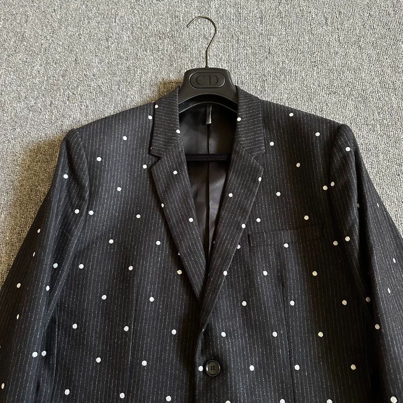 Dior Dior 14fw polka-dot suit 2502-Nextarrow Size 50R - 2 Thumbnail