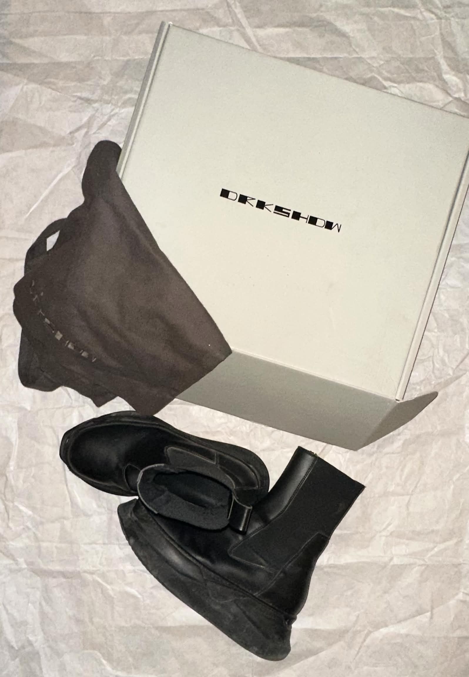 Rick Owens Buty Rick Owen’s Beatle Abstract ankle boots Size US 7 / EU 40 - 1 Thumbnail