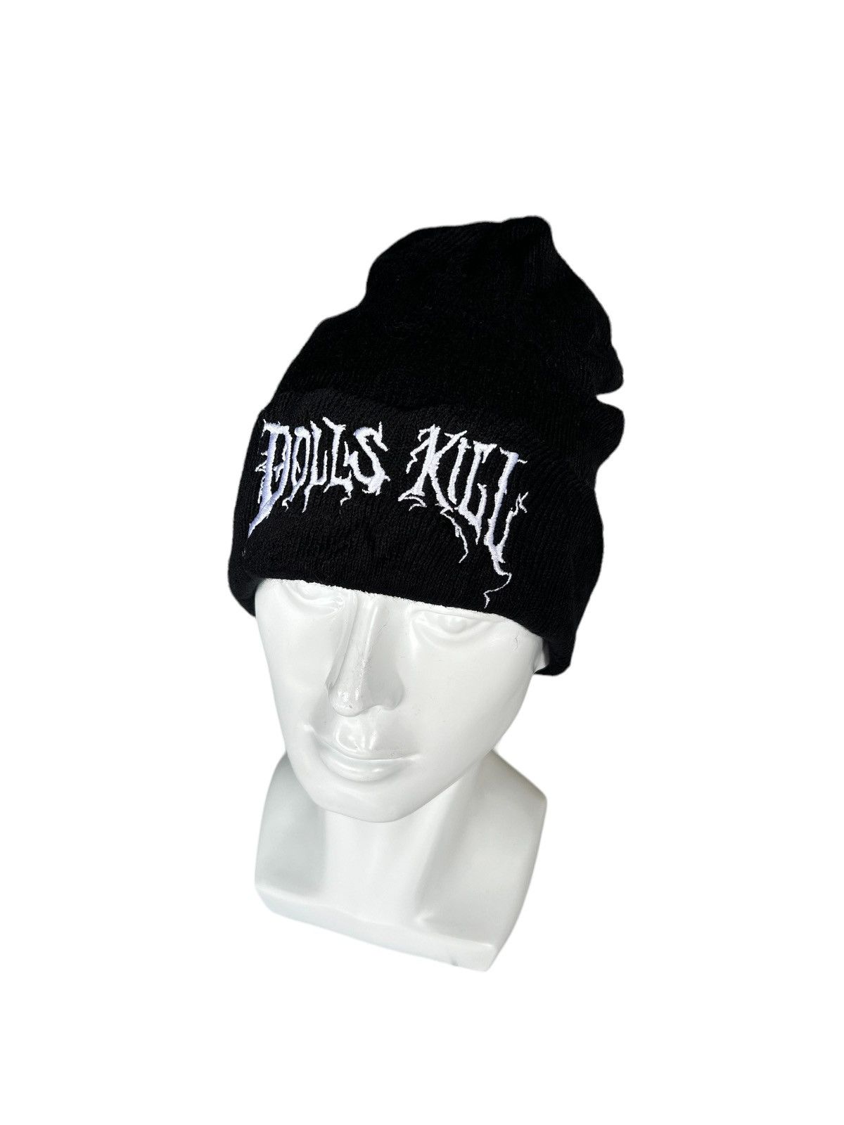 14th Addiction × Japanese Brand Punk Bondage style Dolls Kill Beanie Hats Size ONE SIZE - 3 Thumbnail