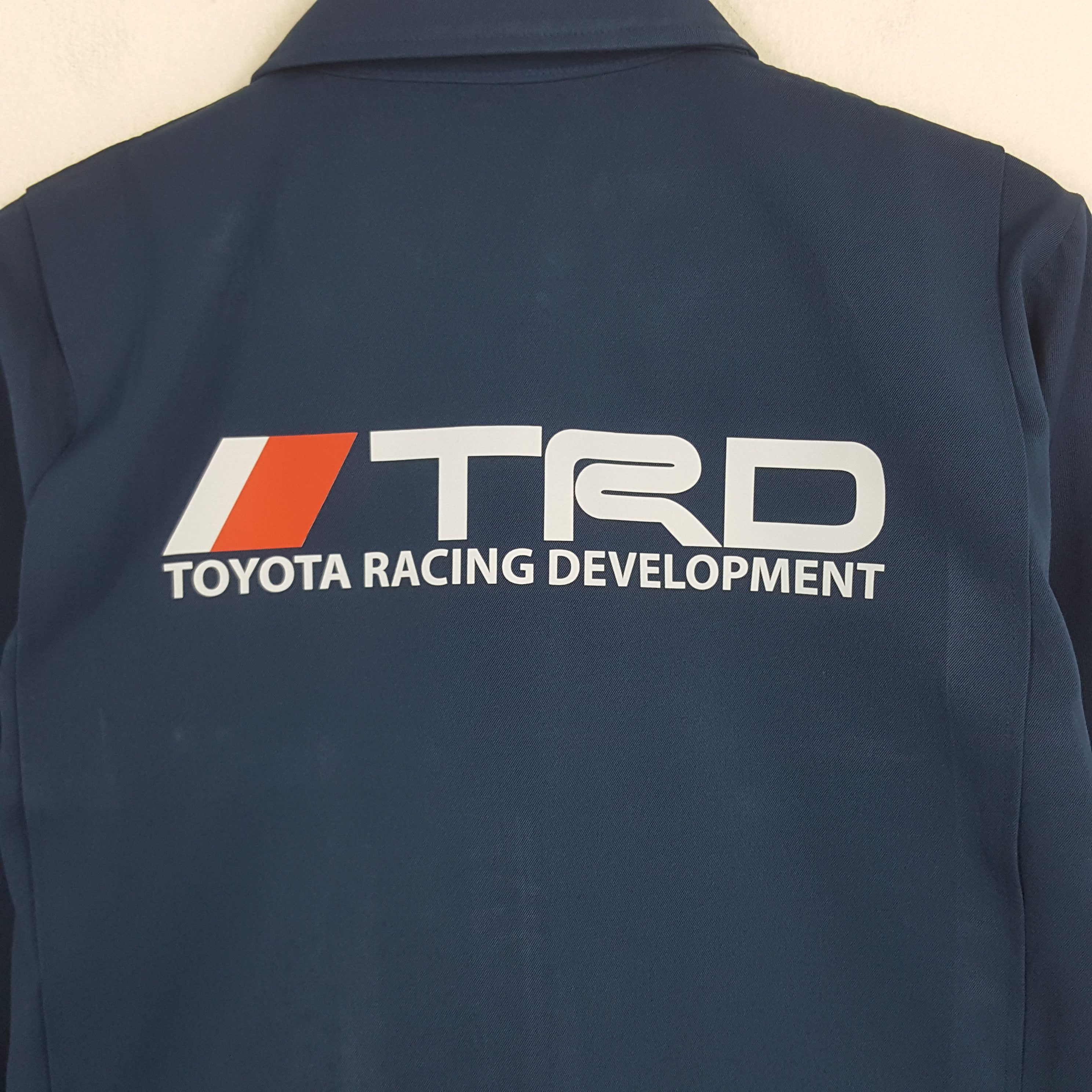 Japanese Brand × Vintage Vintage Toyota Racing Custom Art Worker Uniform Jacket Size US S / EU 44-46 / 1 - 2 Thumbnail