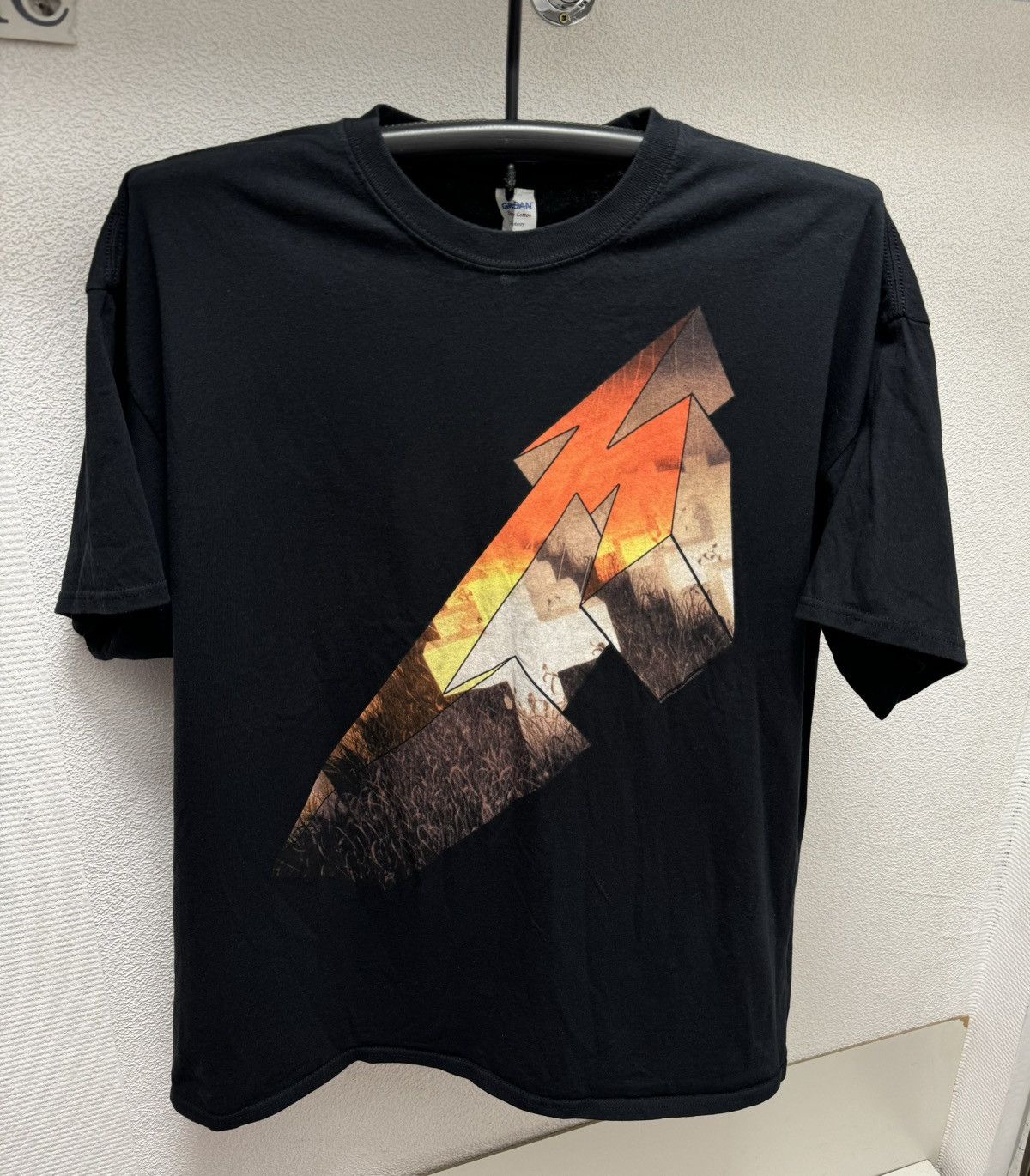 Metallica Metallica album promo vintage big logo t-shirt 2015 XXL 2xl Size US XXL / EU 58 / 5 - 6 Thumbnail