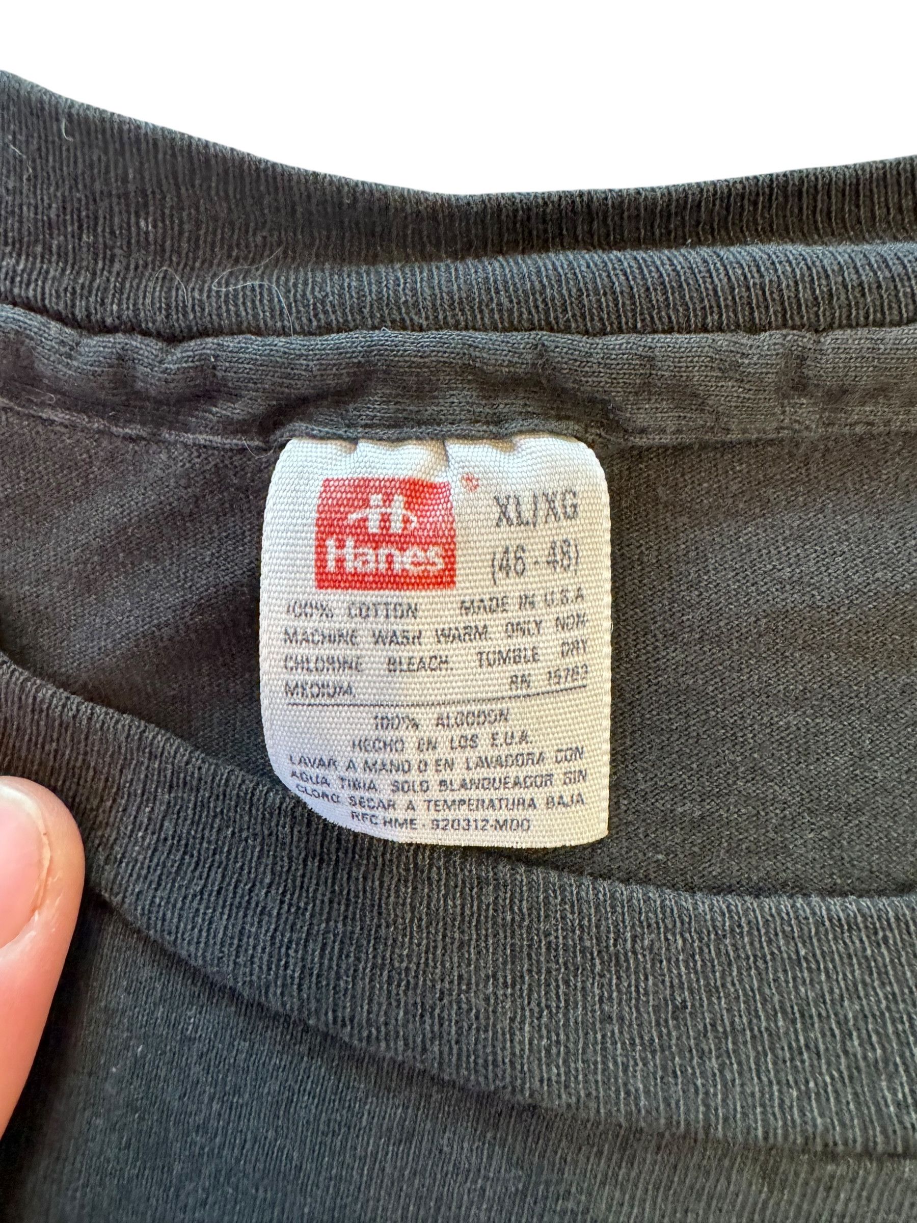 Hanes Vintage 90s Armageddon Theater Metal Band Tee Size US XL / EU 56 / 4 - 5 Thumbnail
