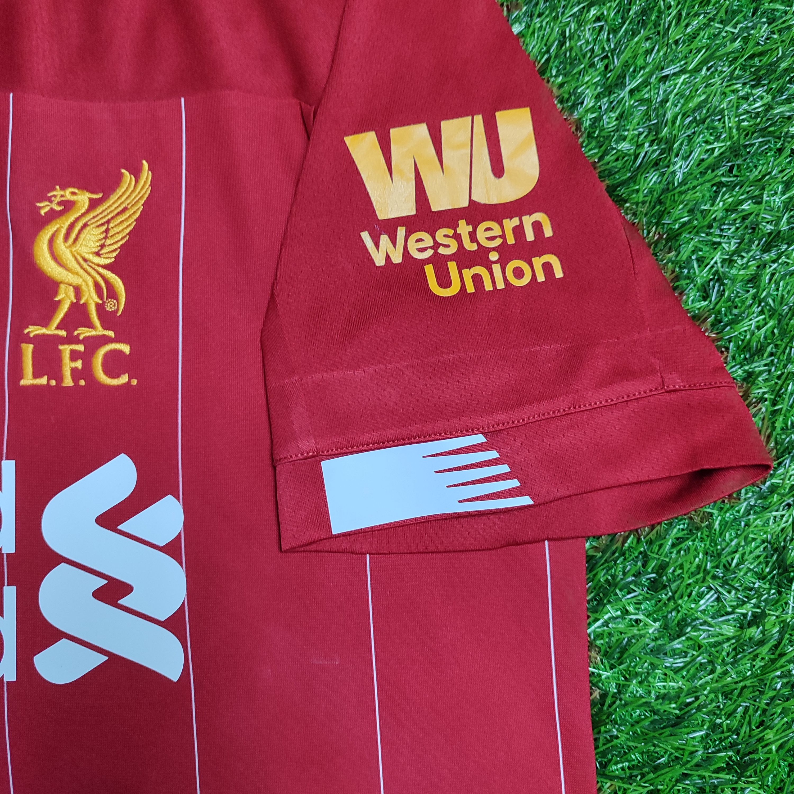 New Balance Liverpool Home 2019-20 Player Issue Firmino #9 Soccer Jersey Size US L / EU 52-54 / 3 - 6 Thumbnail