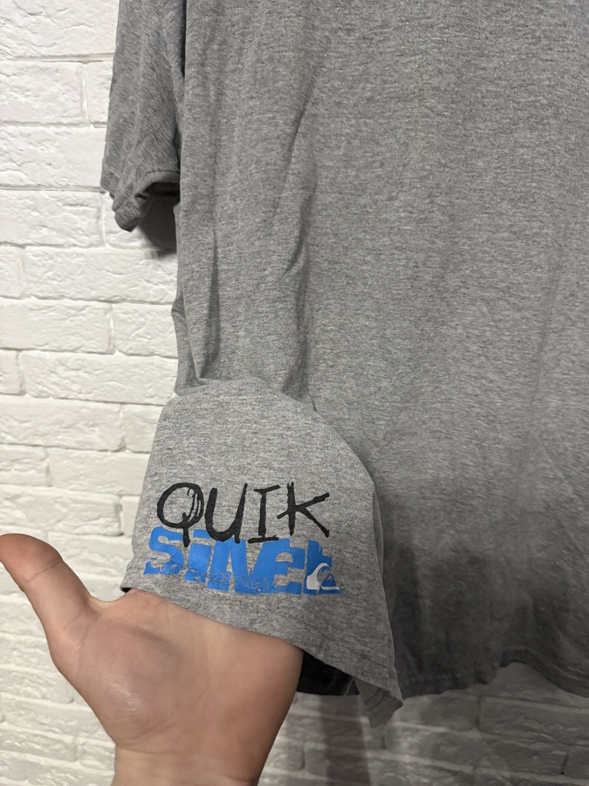 Quiksilver Vintage Quilsilver T-shirt Huge Graphic Print Sz L Size US L / EU 52-54 / 3 - 7 Thumbnail