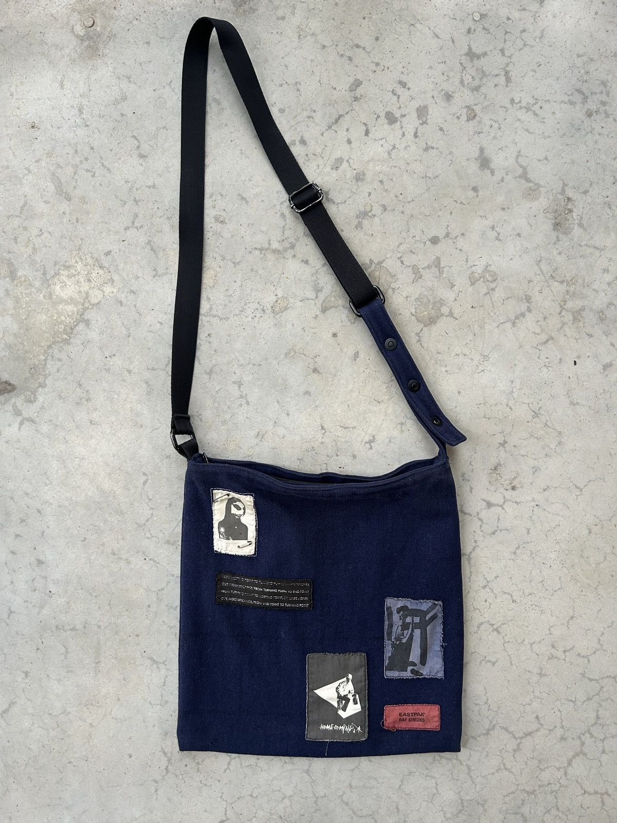Raf Simons raf simons runner tote bag | Grailed