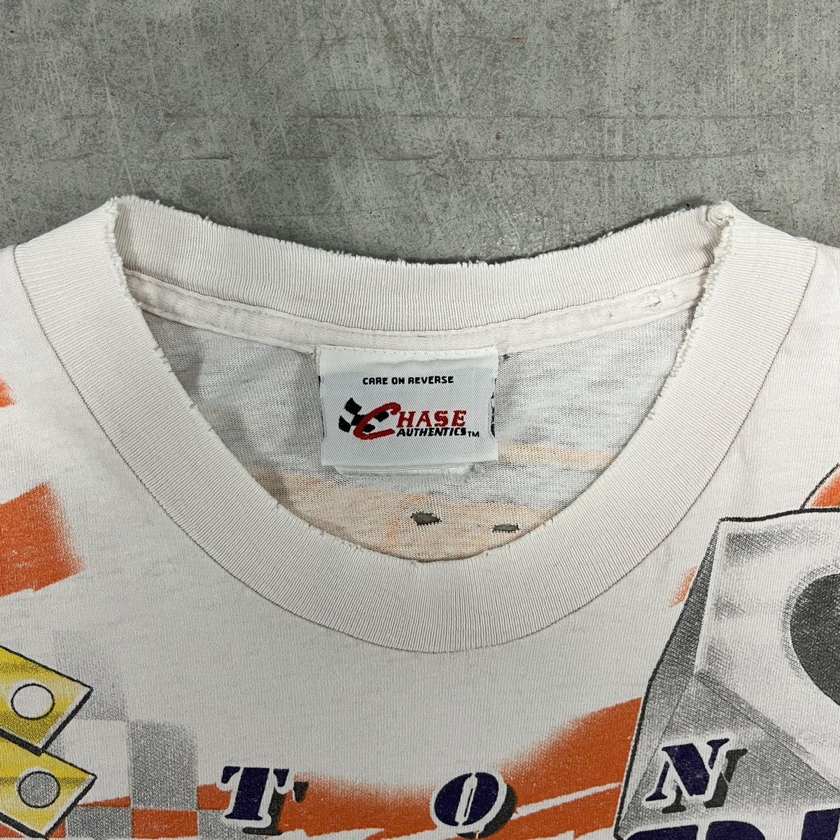 Chase Authentics Vintage Tony Stewart Nascar All Over Print Shirt Size US L / EU 52-54 / 3 - 12 Thumbnail