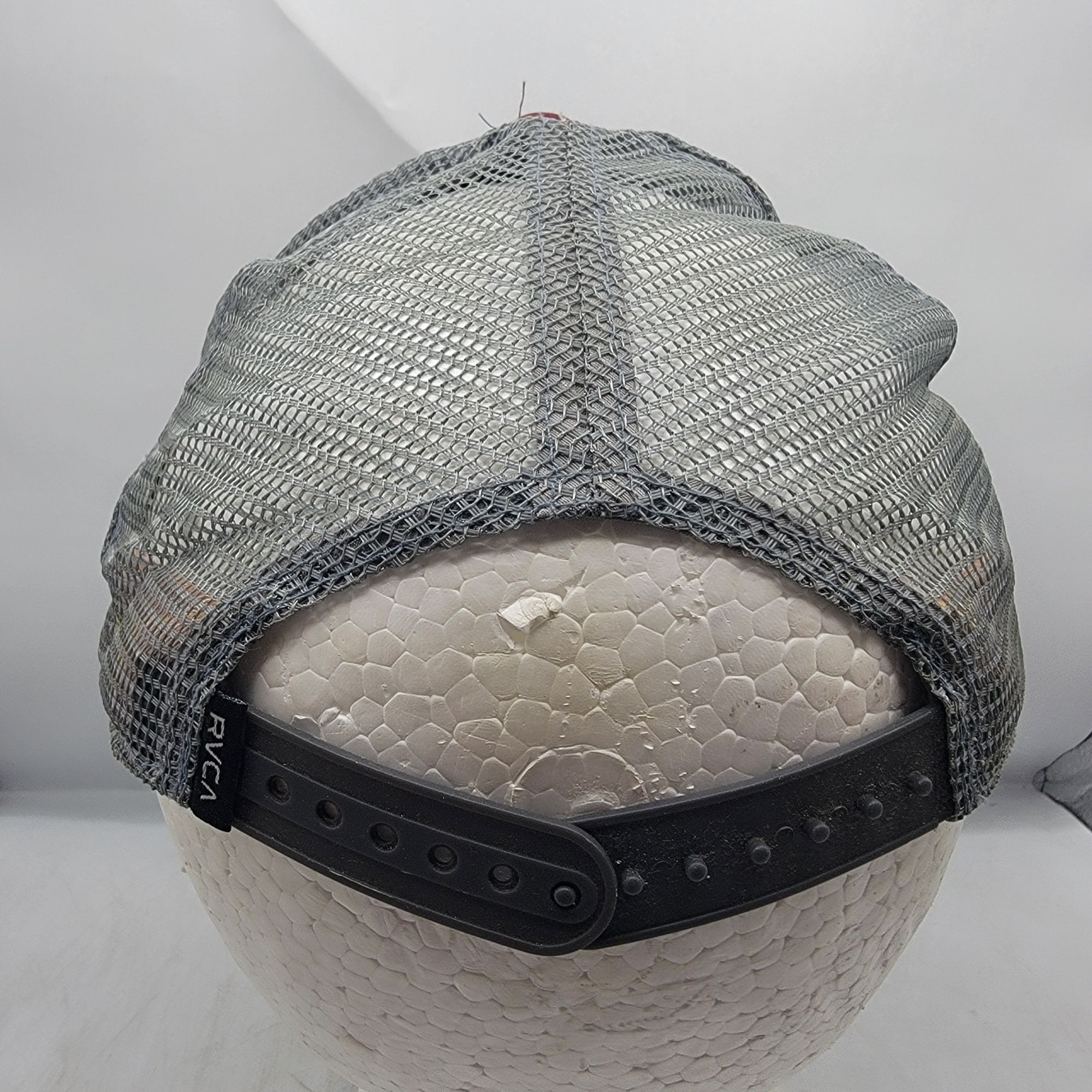 RVCA RVCA King Cobra Adults Red Trucker Hat Casual Outdoors Light Size ONE SIZE - 3 Thumbnail