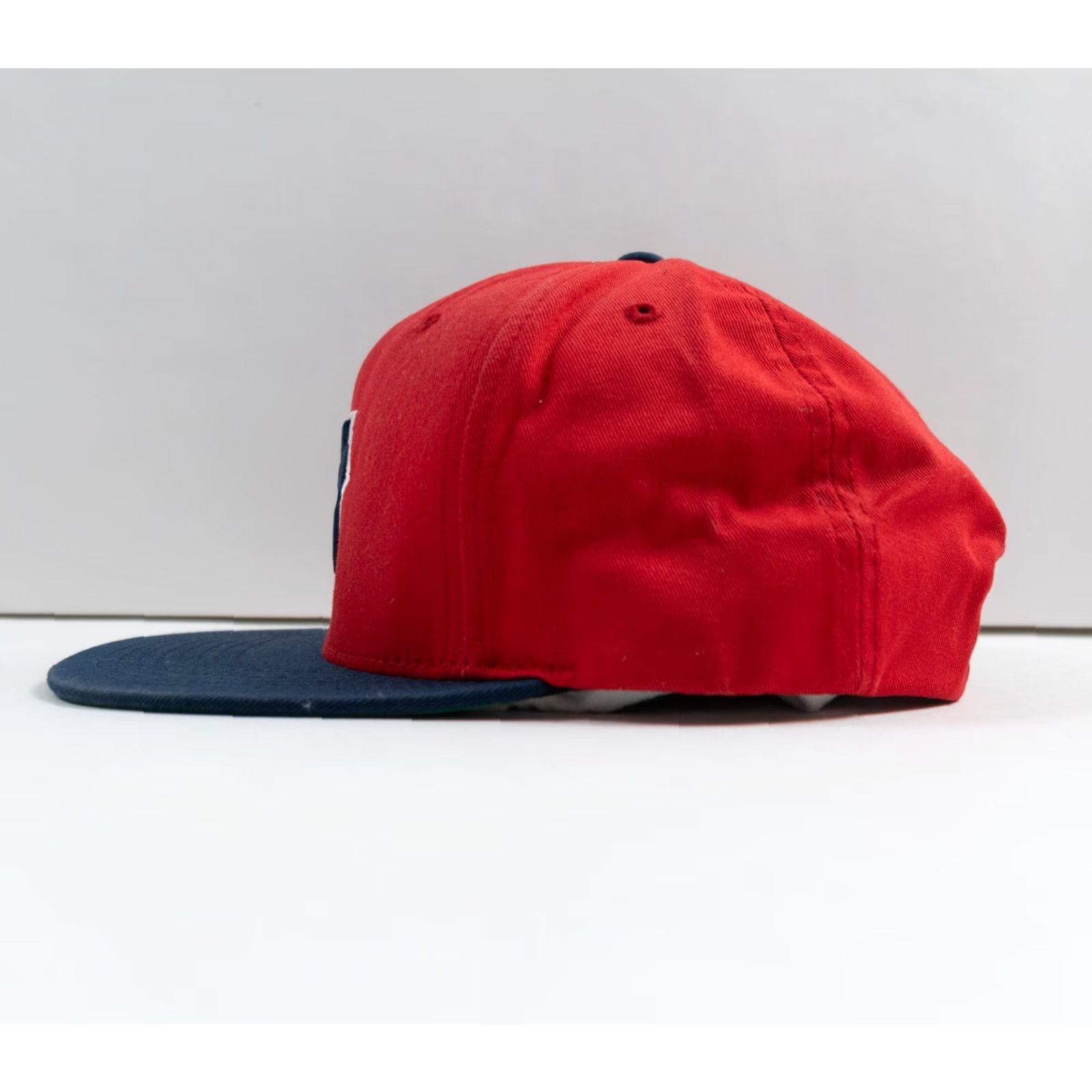 Undefeated VINTAGE Undefeated Men's Snapback Hat Casual Streetwear Red Cotton 90s Outdoor Adjustable Size ONE SIZE - 3 Thumbnail